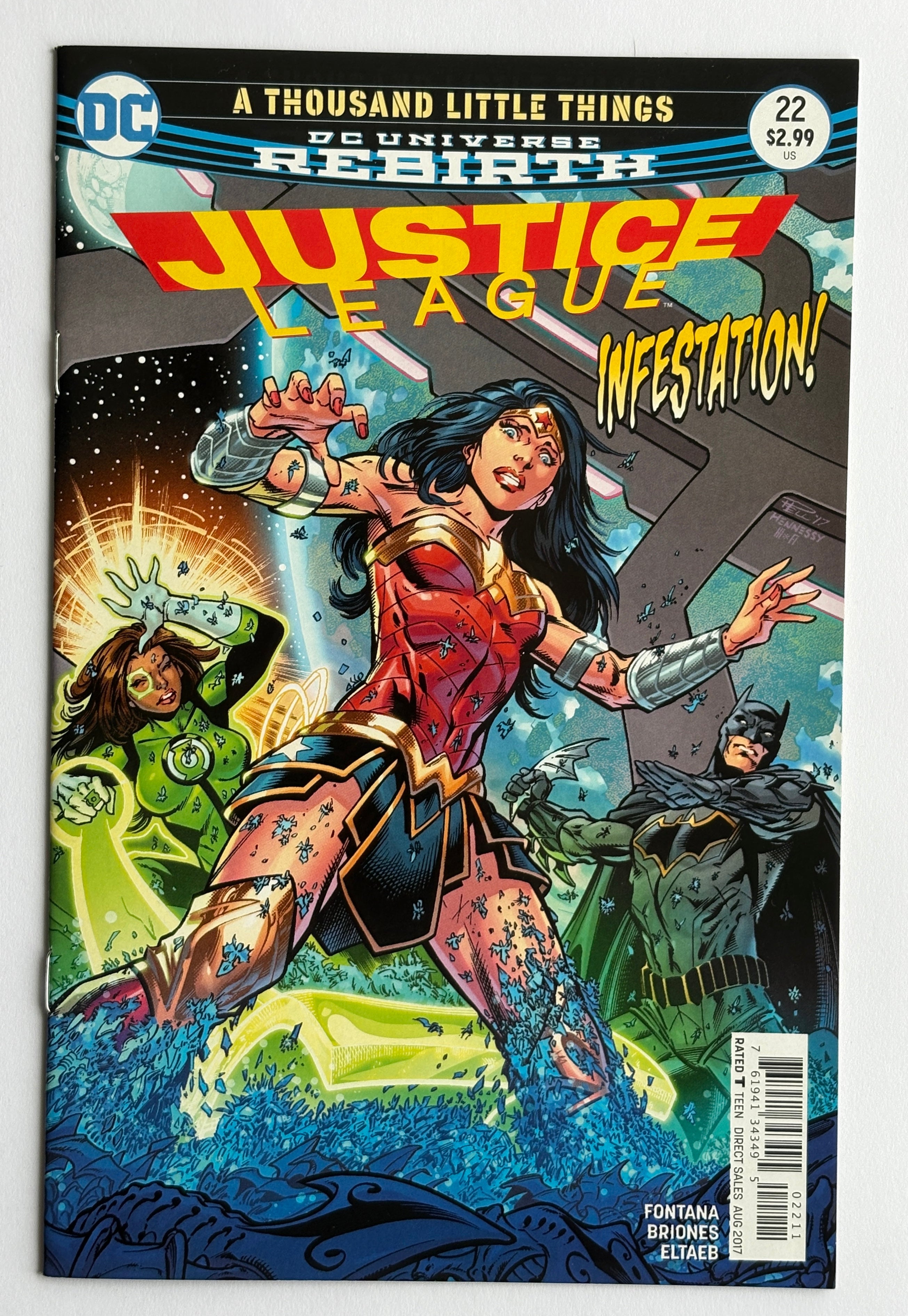 Justice League Rebirth #22 - 1st Printing DC Comics August 2017 VF/NM 9.0