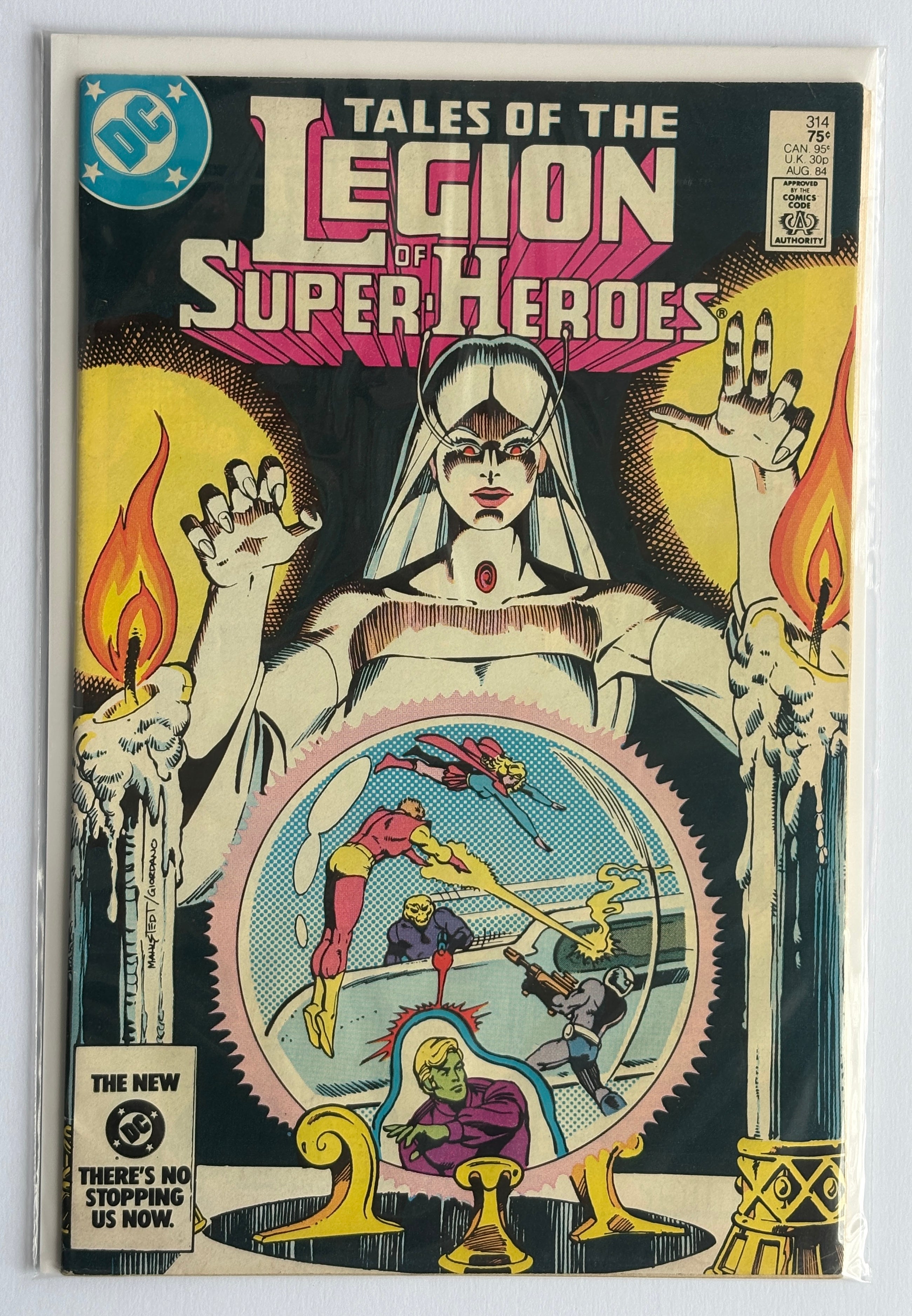 Legion of Super-Heroes #314 - DC Comics August 1984 VF- 7.5