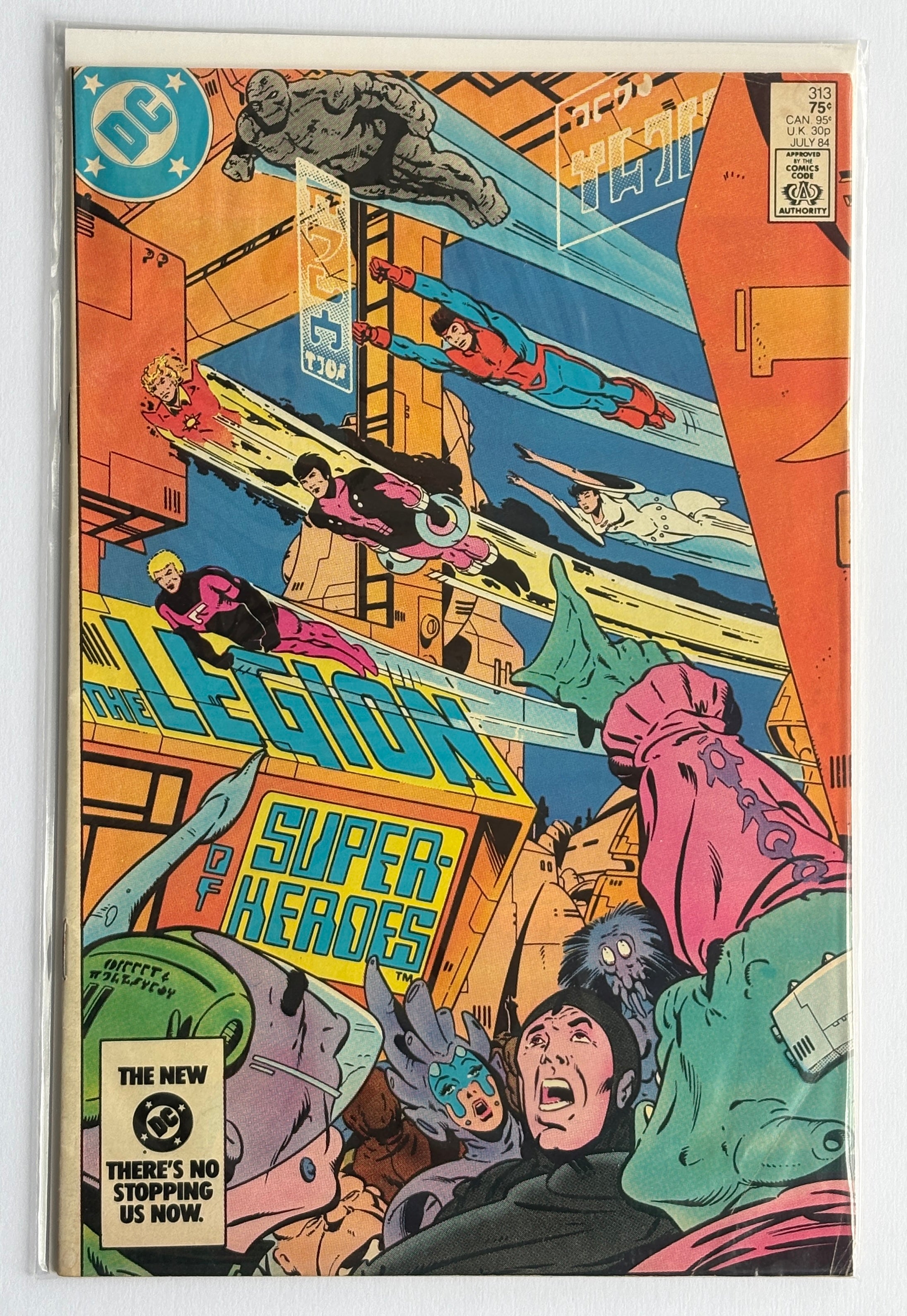 Legion of Super-Heroes #313 - DC Comics July 1984 F/VF 7.0