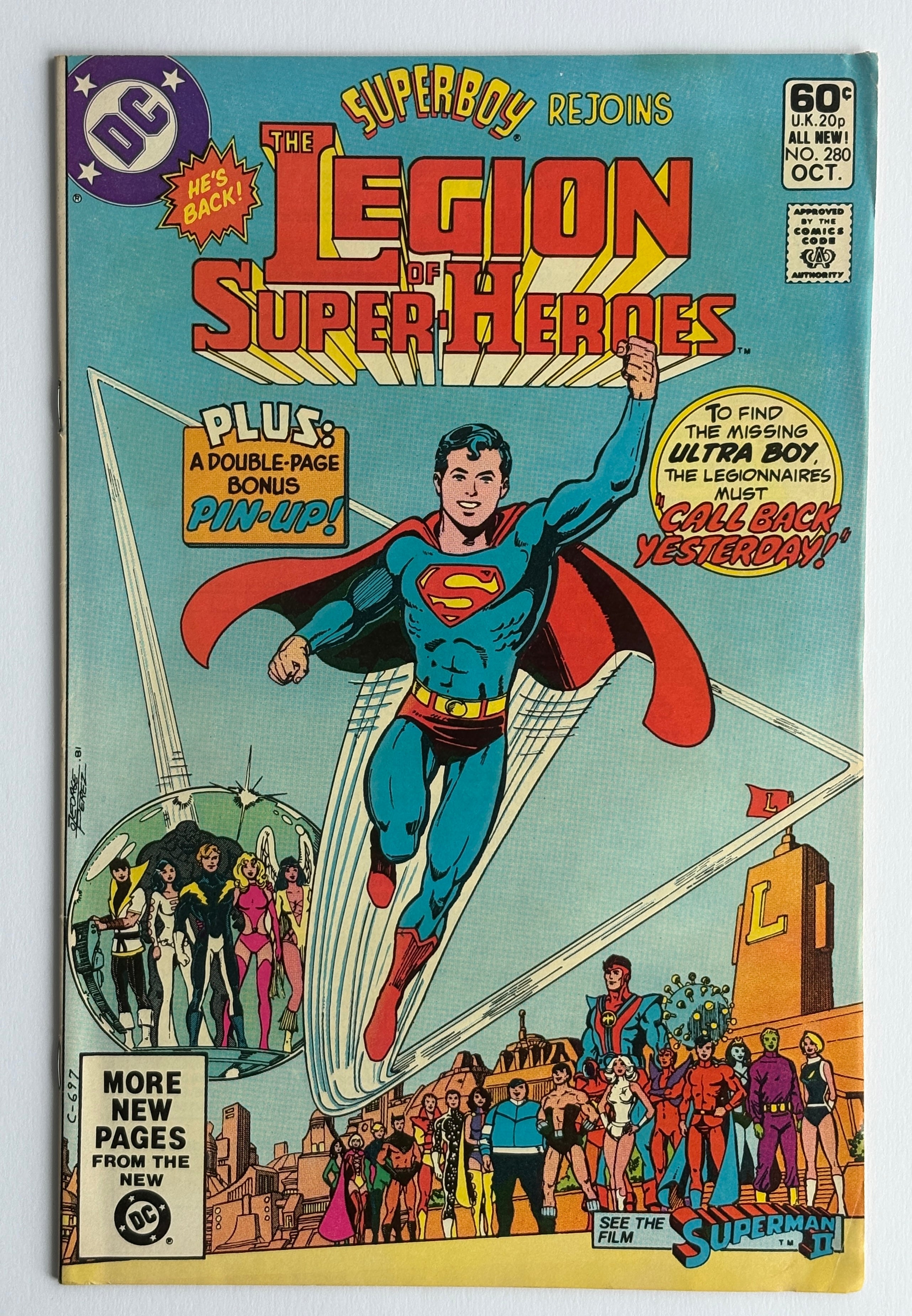 The Legion of Super-Heroes #280 - DC Comics October 1981 F/VF 7.0