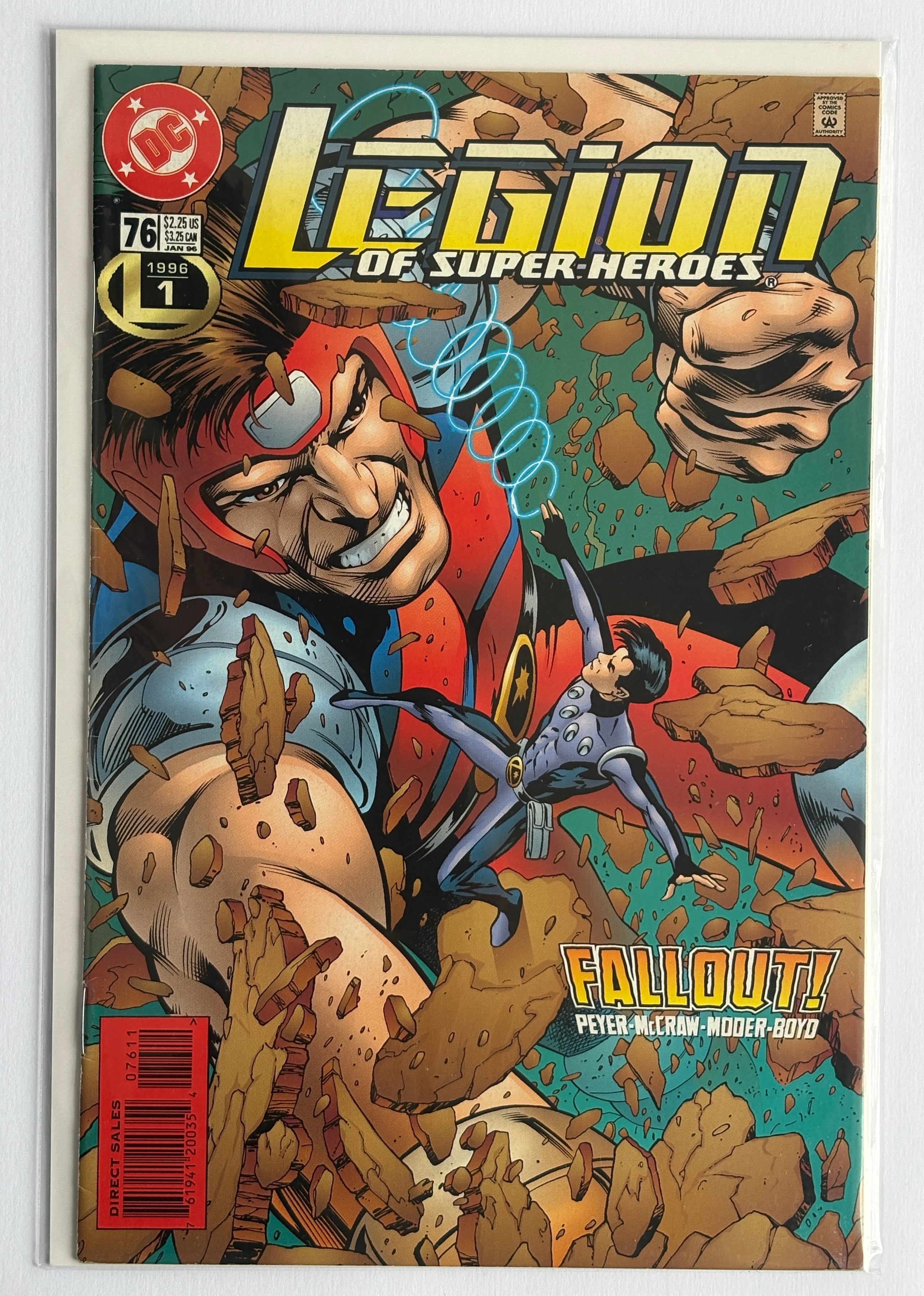 Legion of Super Heroes #76 - DC Comics January 1996 F/VF 7.0