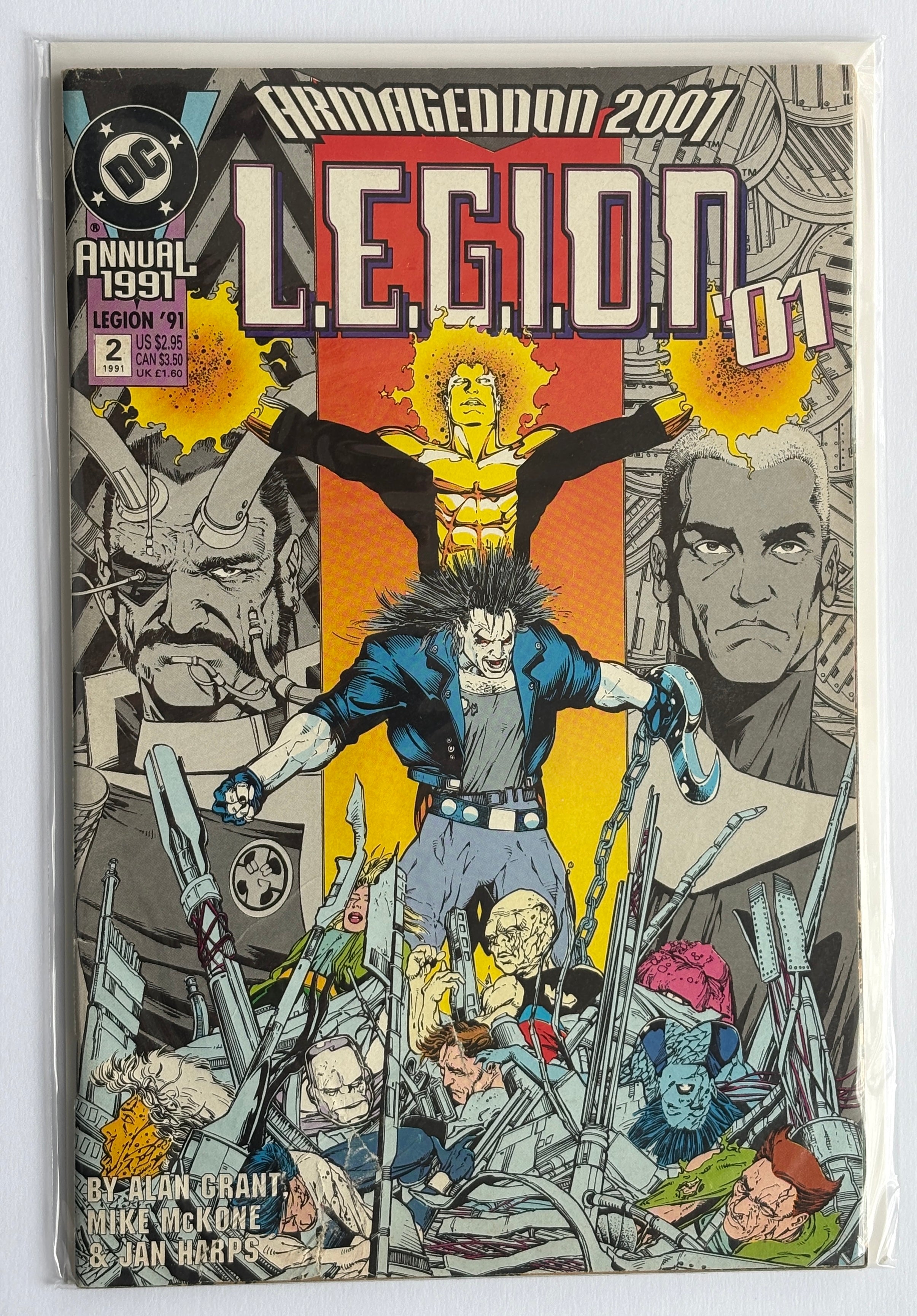 Legion Annual #2 - Armageddon 2001 - DC Comics 1991 VF- 7.5