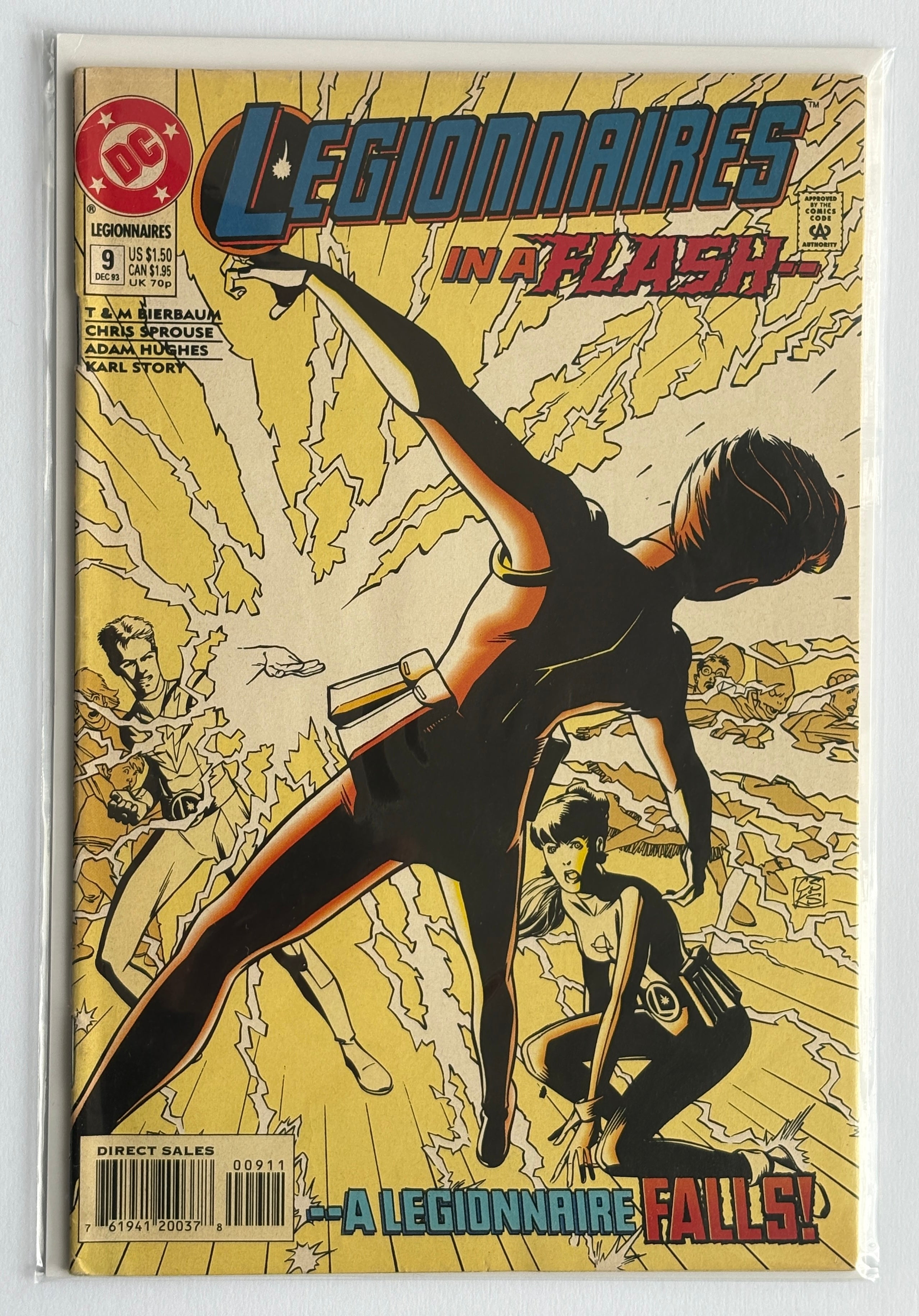 Legionnaires #9 - DC Comics December 1993 FN+ 6.5