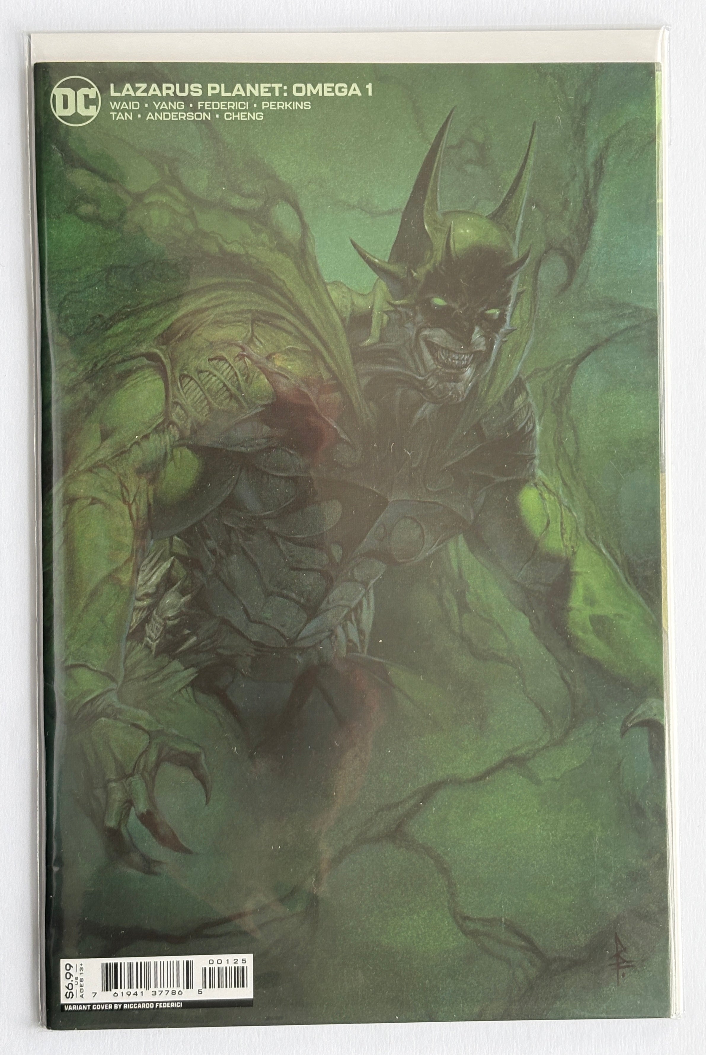 Lazarus Planet: Omega #1 - Riccardo Federici Variant DC Comics 2023 VF/NM 9.0