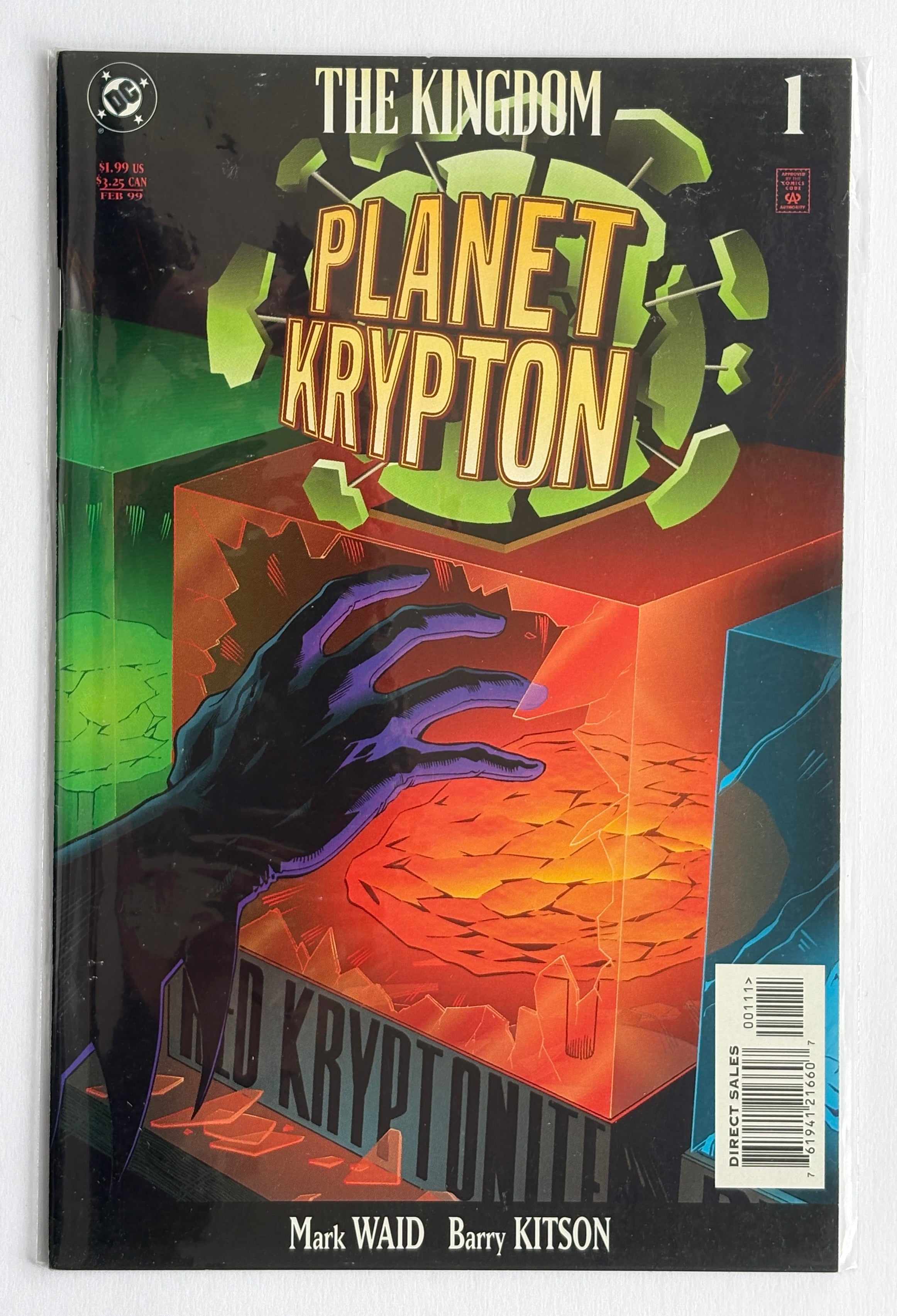 The Kingdom Planet Krypton #1 - 1st Printing DC Comics February 1999 VF 8.0