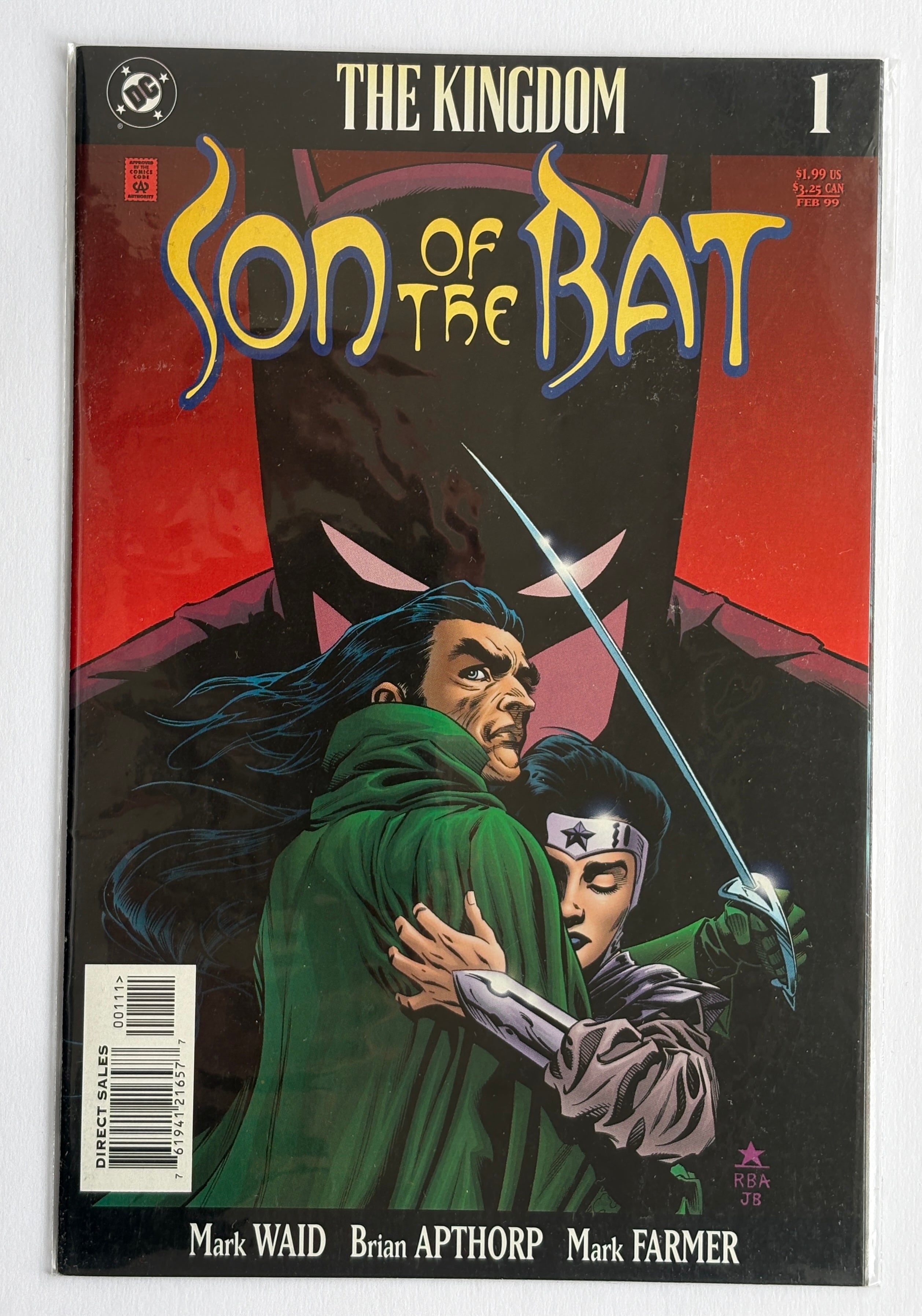 The Kingdom Son of the Bat #1 - 1st Printing DC Comics February 1999 VF- 7.5