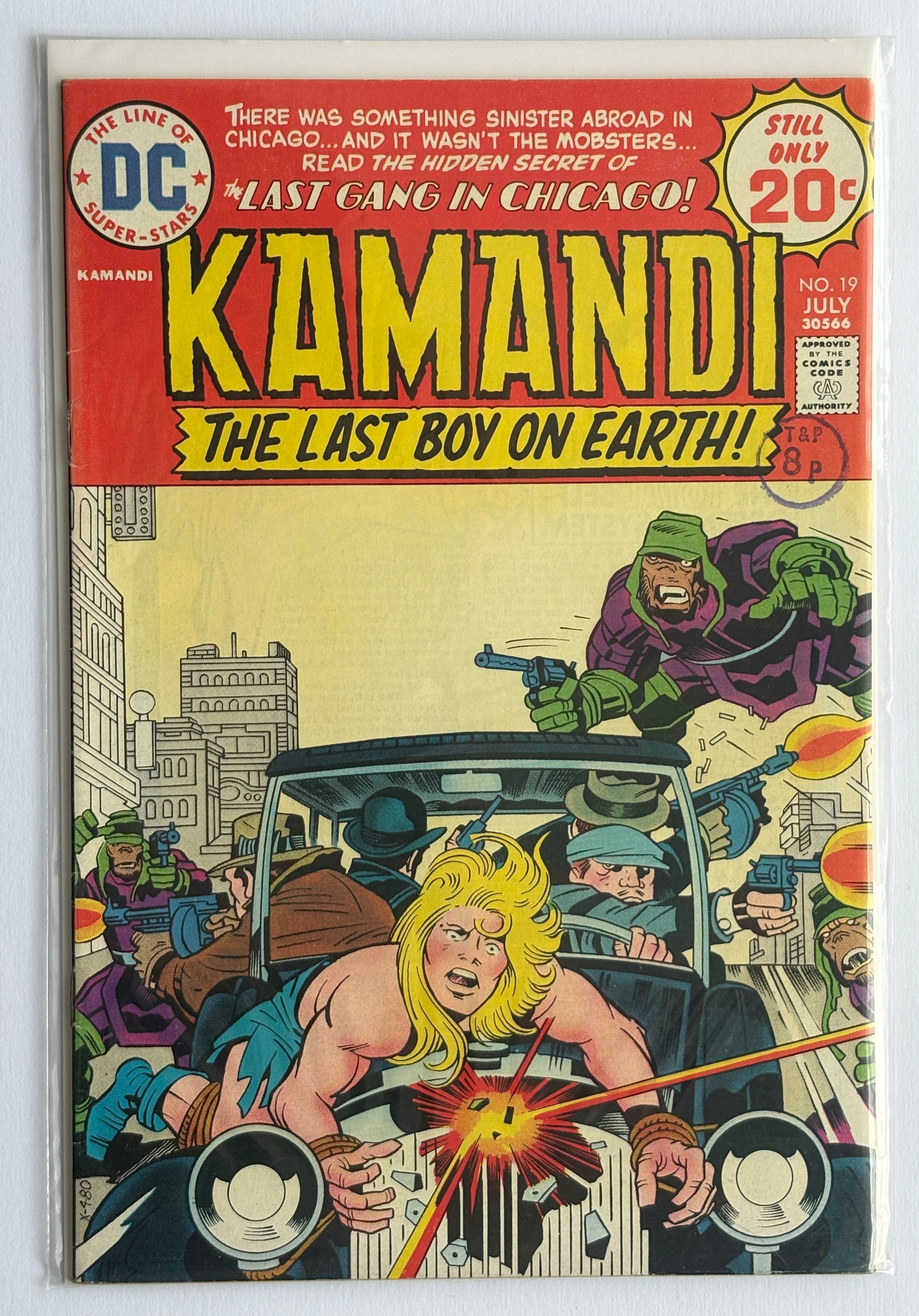 KAMANDI The Last Boy on Earth! #19 - DC Comics July 1974 F/VF 7.0
