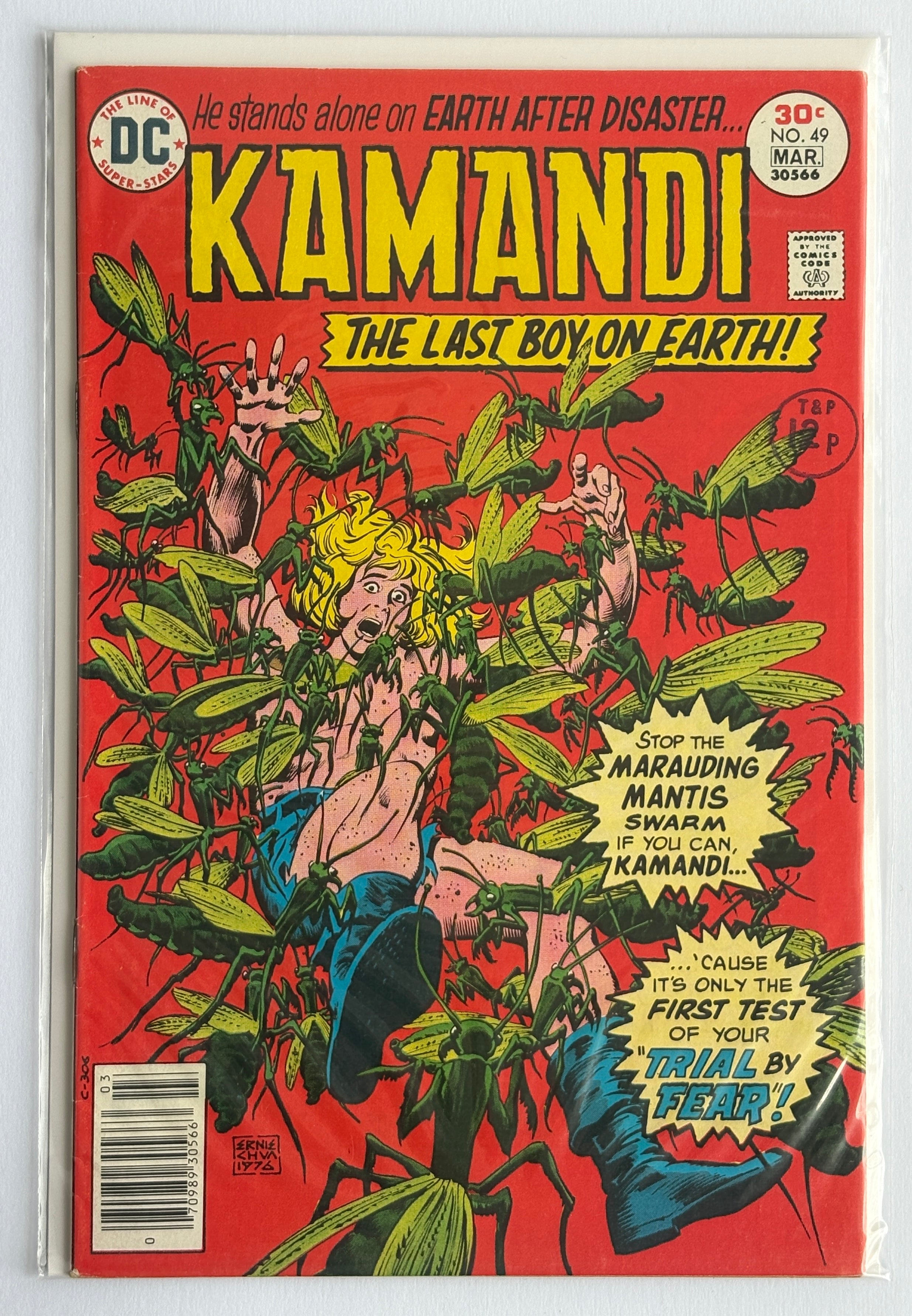 KAMANDI The Last Boy on Earth! #49 - DC Comics March 1977 F/VF 7.0