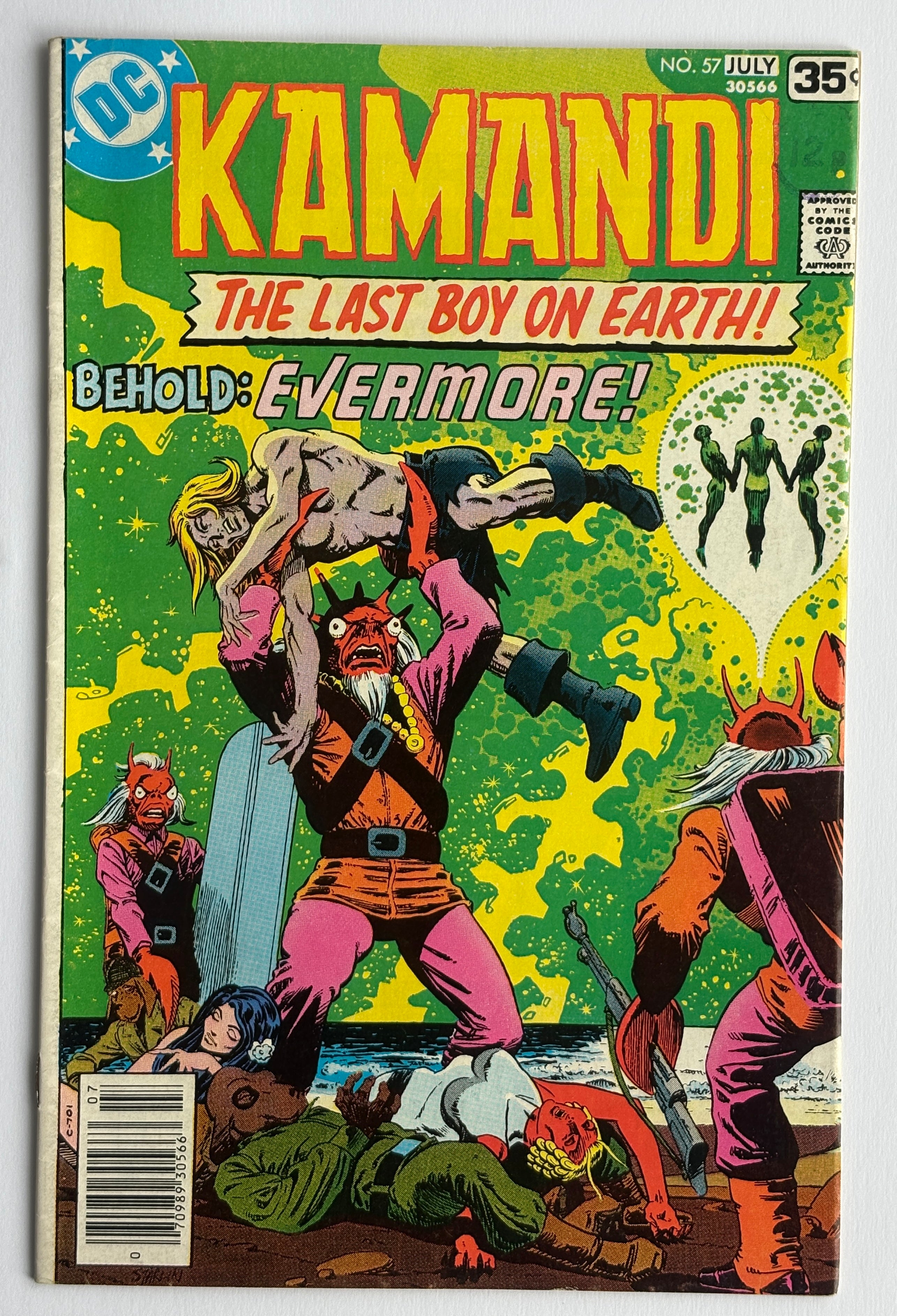 KAMANDI The Last Boy on Earth! #57 - DC Comics July 1978 F/VF 7.0