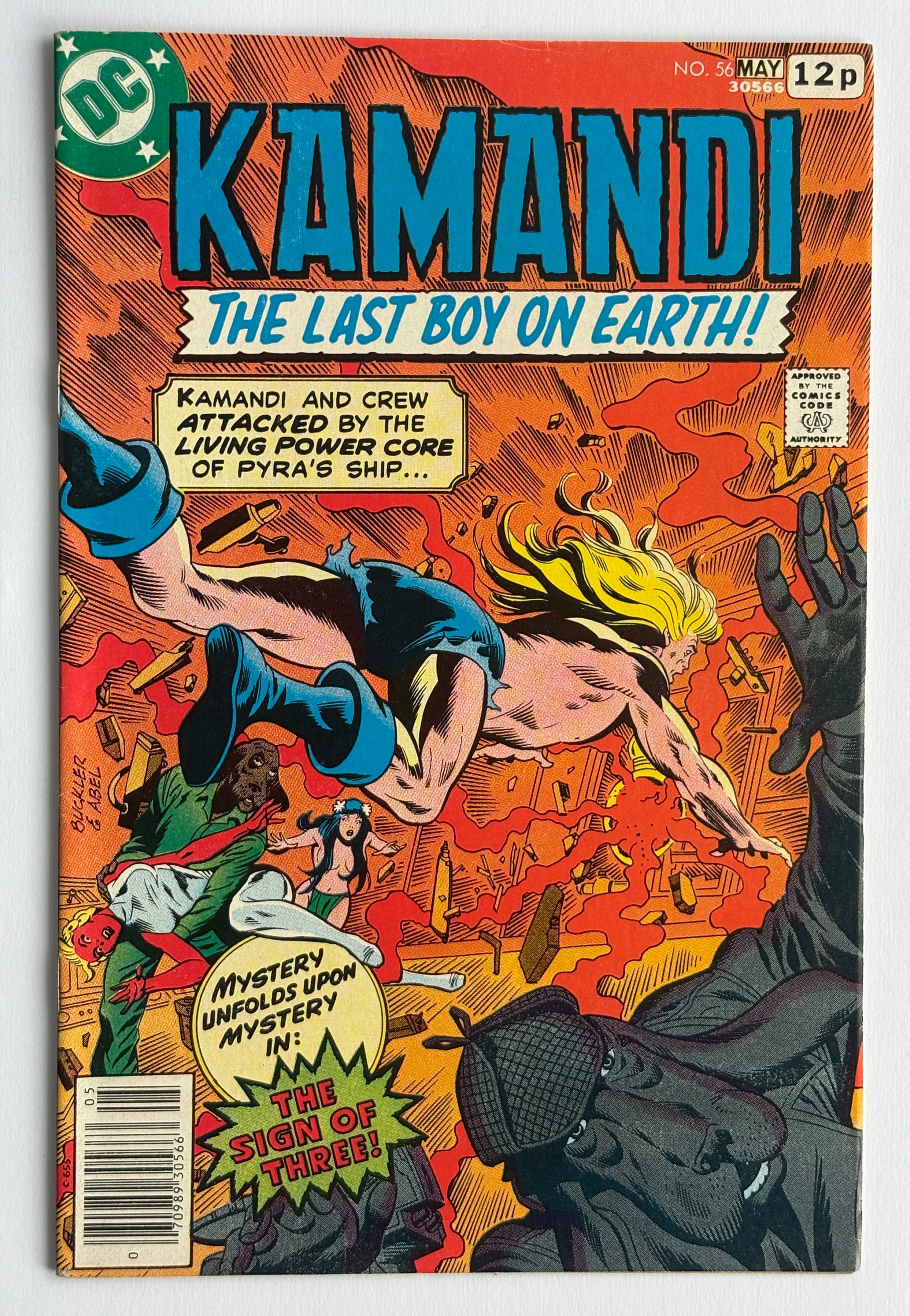 KAMANDI The Last Boy on Earth! #56 - DC Comics UK Variant May 1978 VF- 7.5