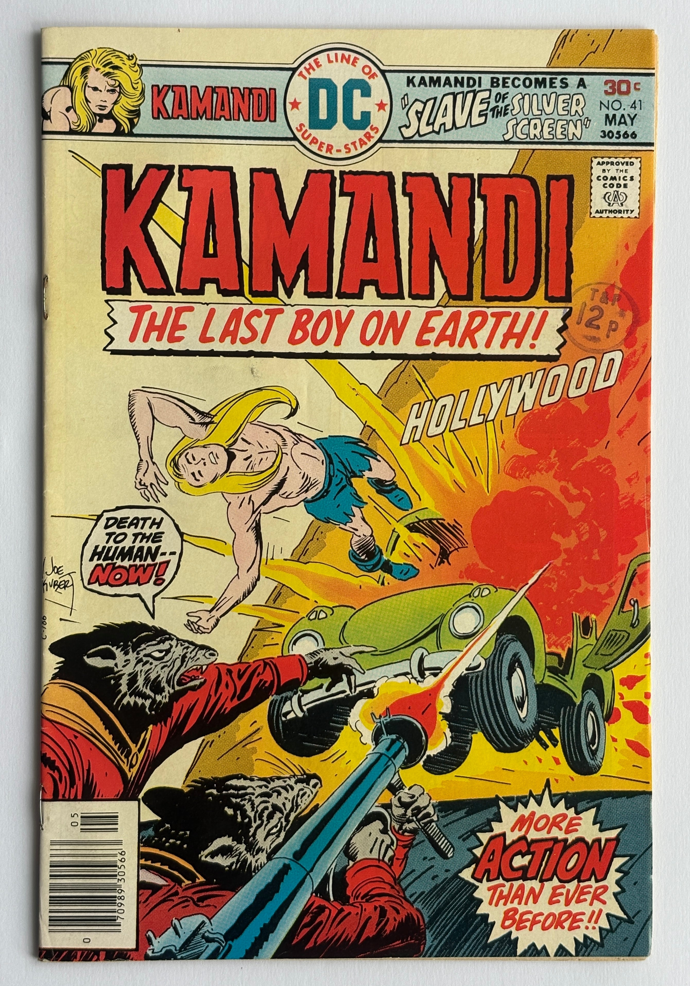 KAMANDI The Last Boy on Earth! #41 - DC Comics May 1976 VF- 7.5