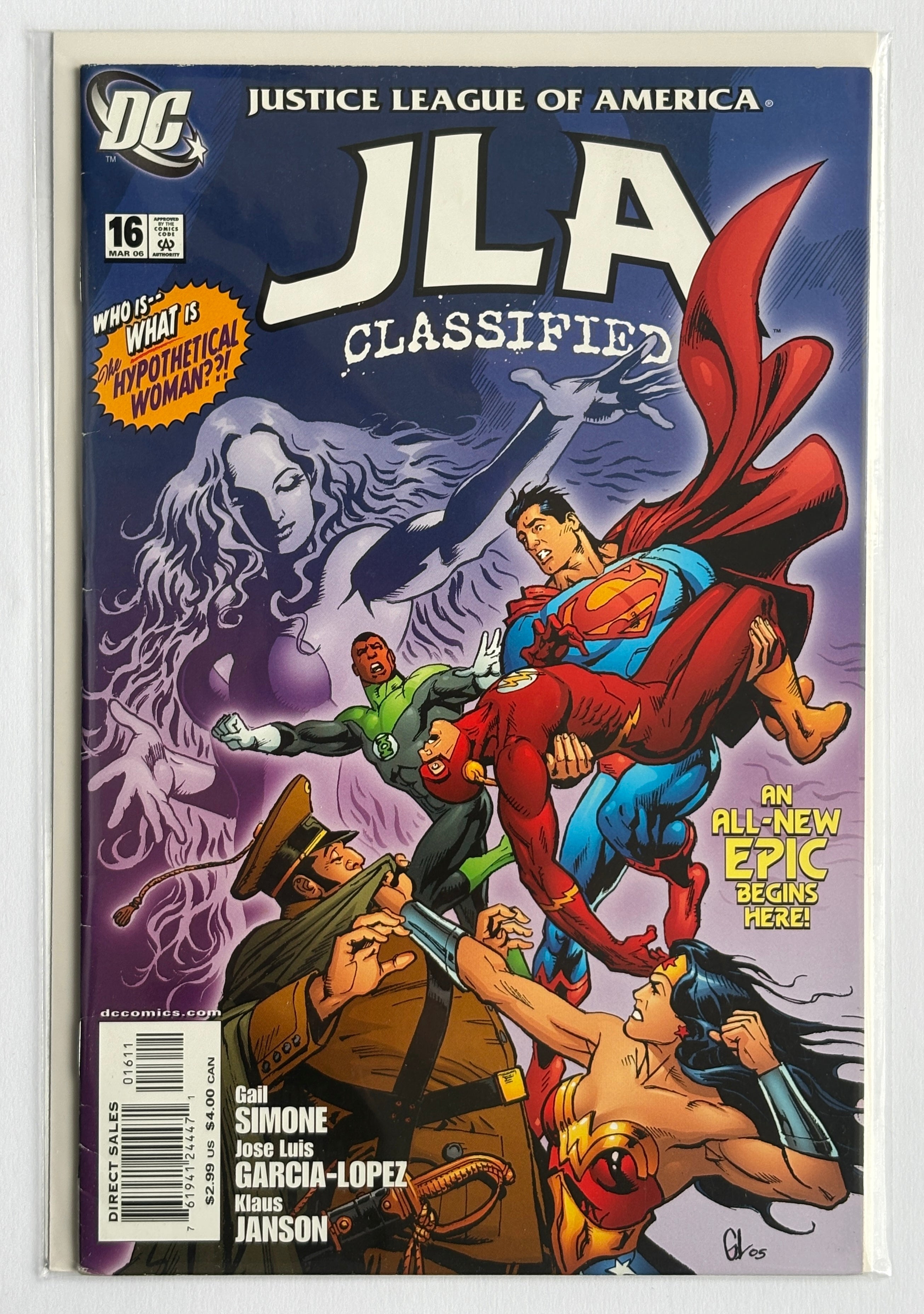 JLA: Classified #16 - Justice League of America March 2006 FN 6.0