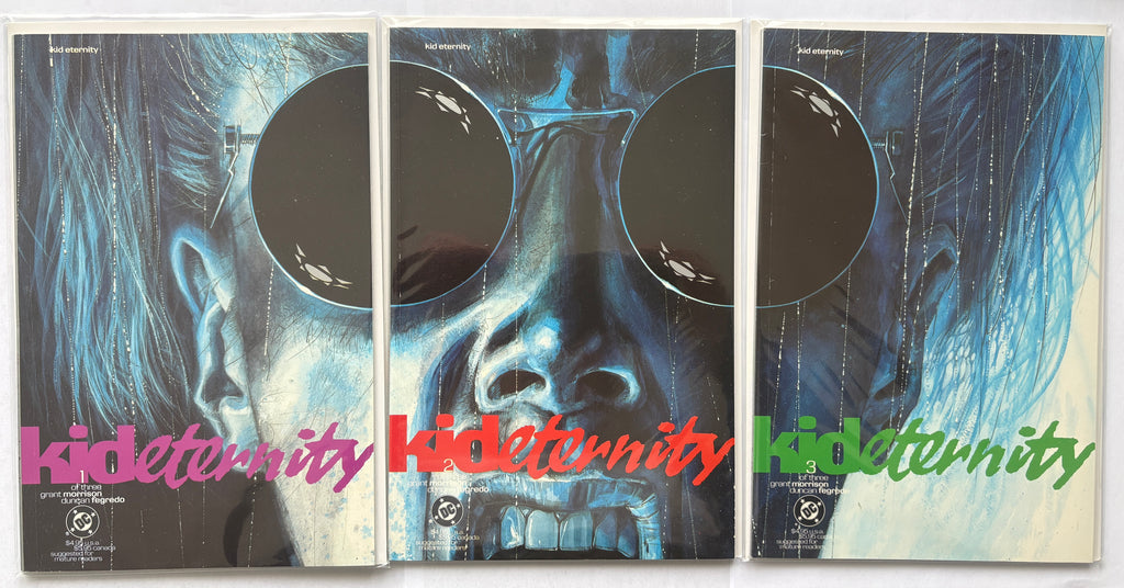 Kid Eternity #1 to 3 Complete Set of 3 Books DC Comics 1991 VF+ 8.5