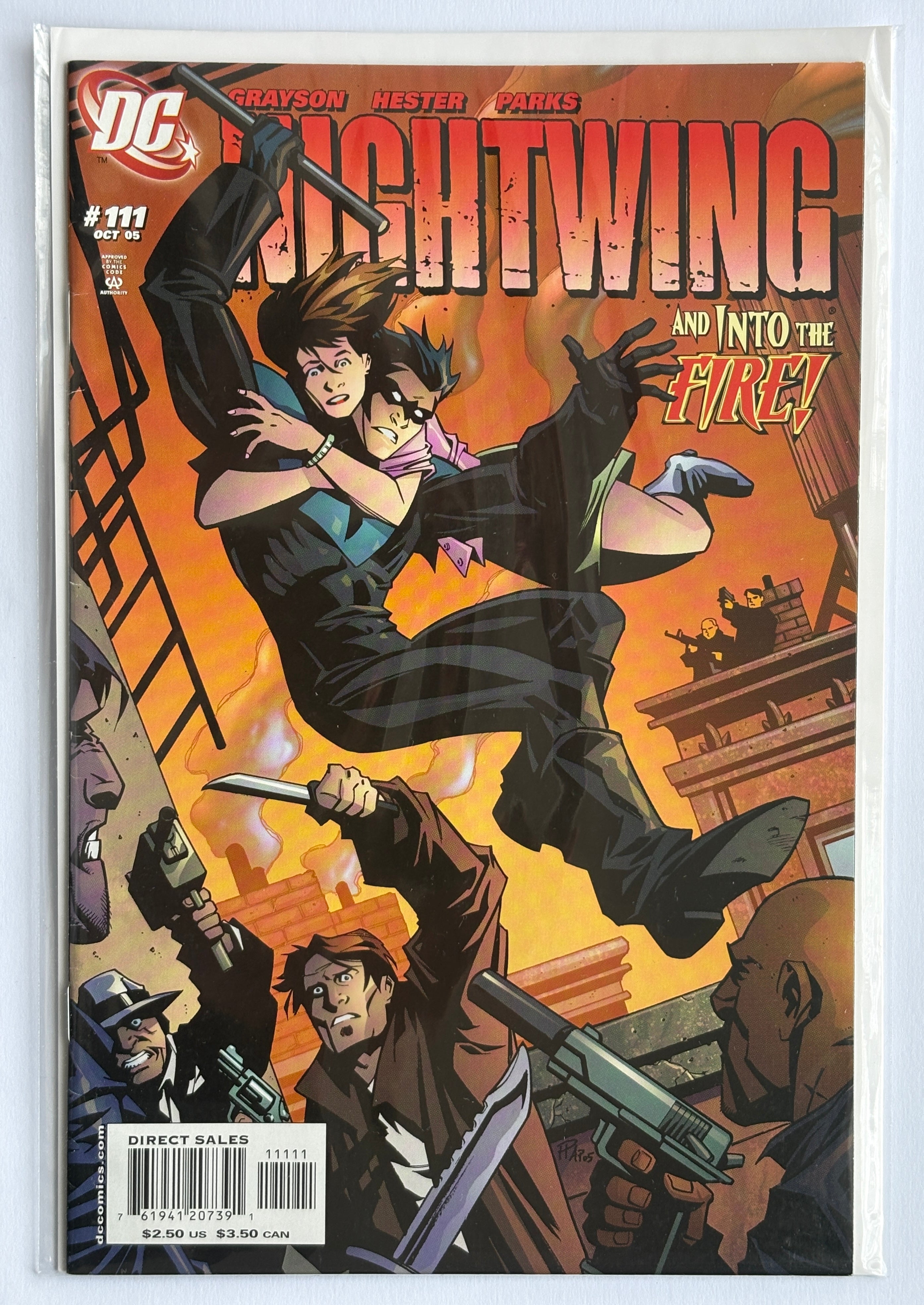 Nightwing #111 - 1st Printing - DC Comics - October 1995 F/VF 7.0
