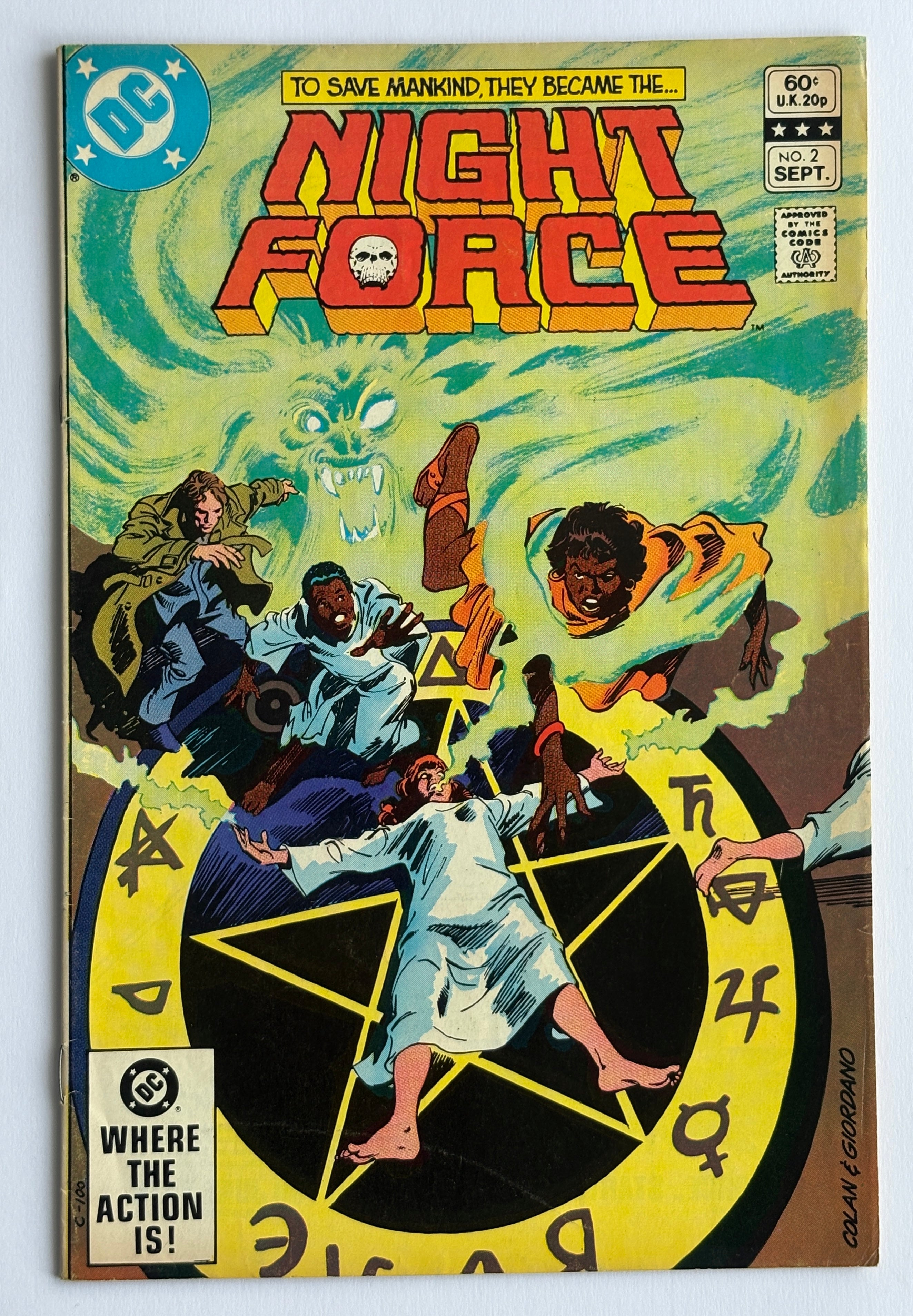 Night Force #2 - DC Comics - September 1982 FN 6.0