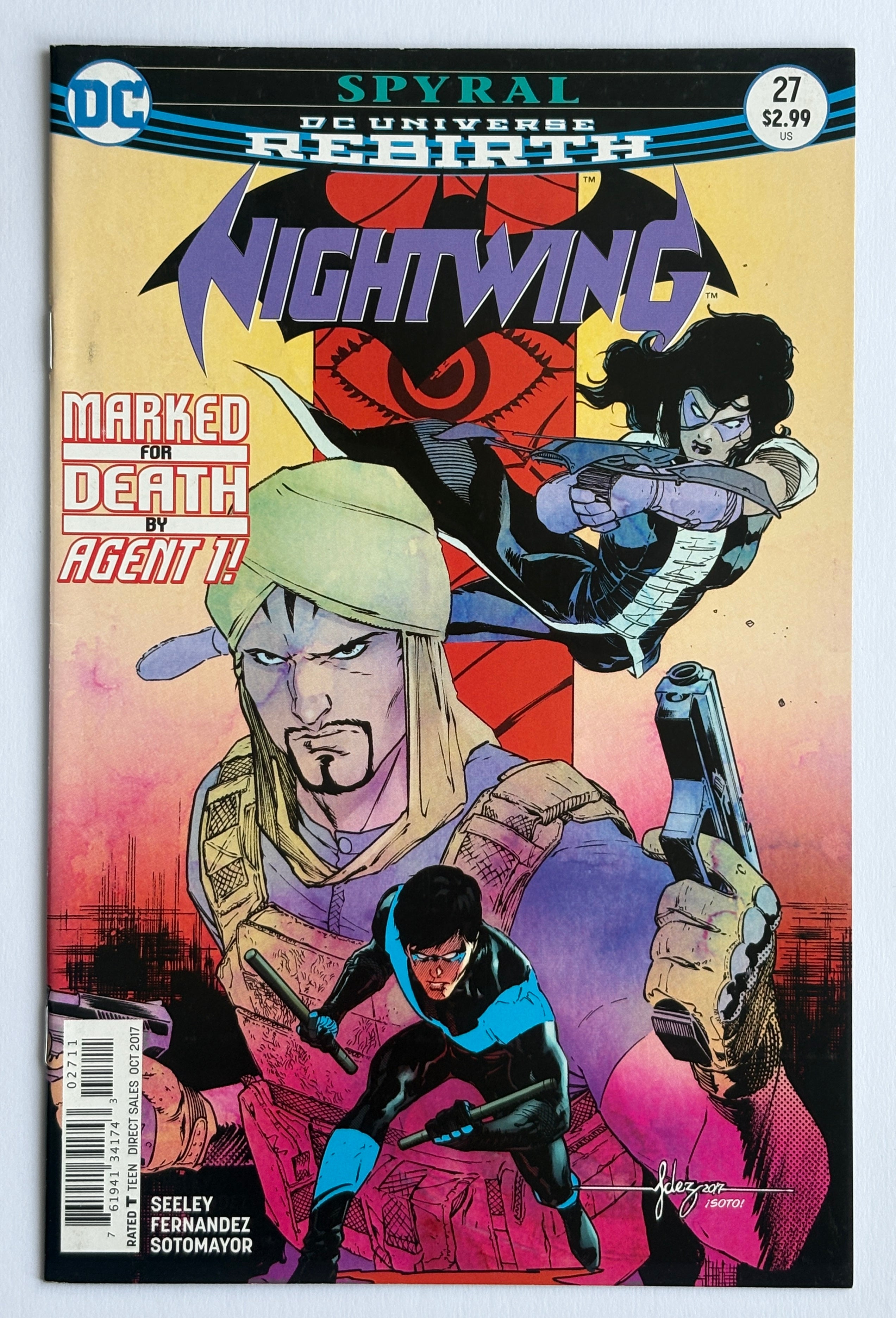 Nightwing #27 - 1st Printing - DC Universe Rebirth - October 2017 VF 8.0