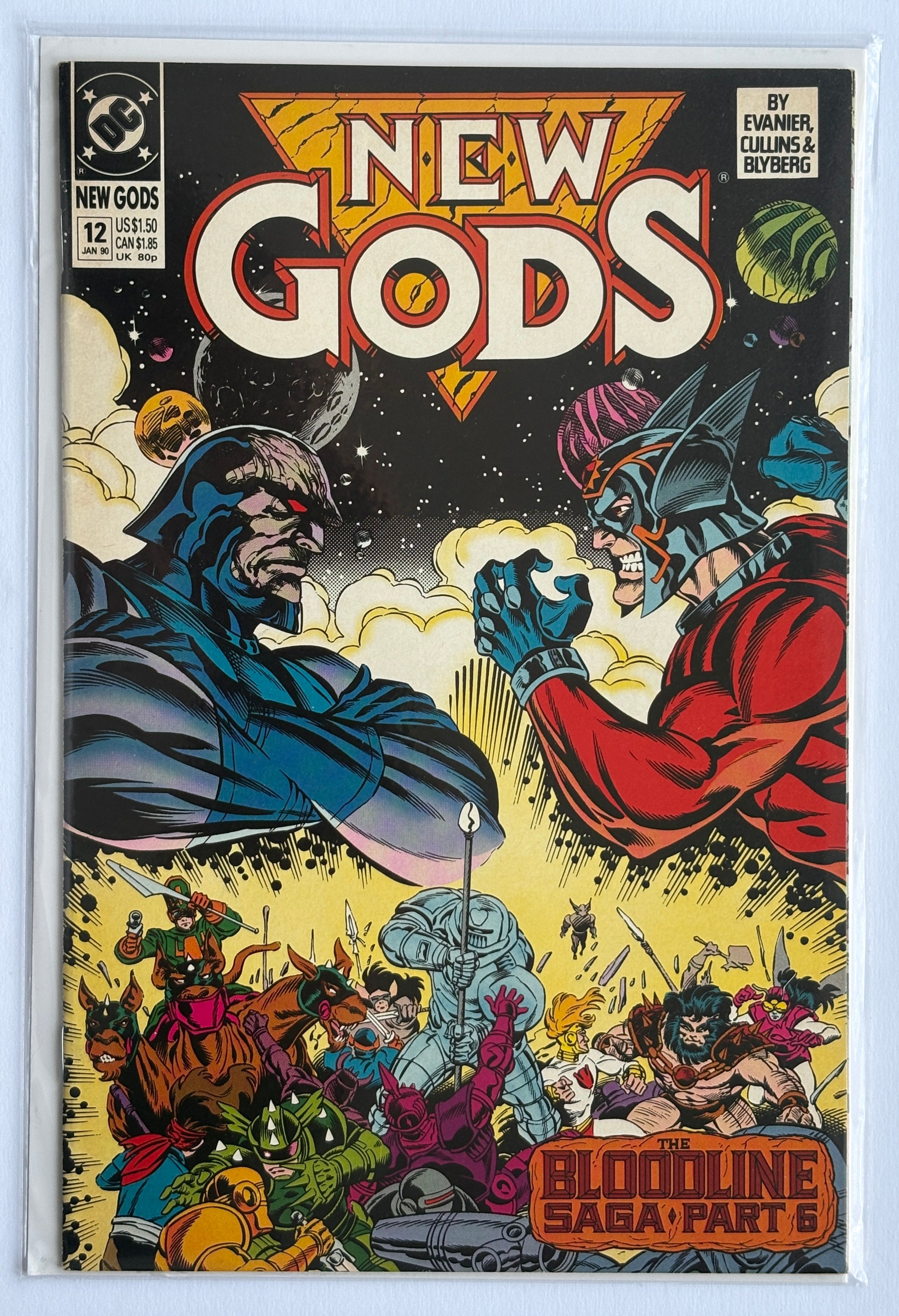 New Gods #12 - DC Comics January 1990 VF 8.0