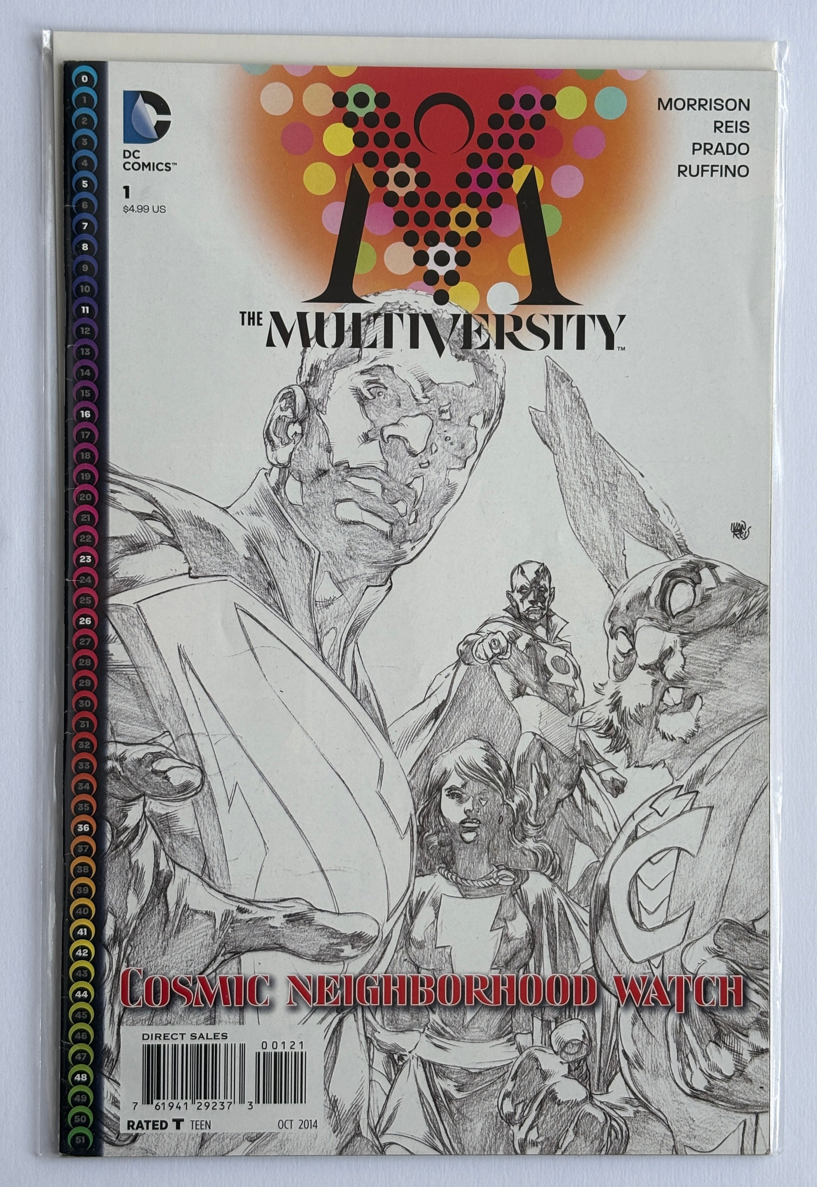 The Multiversity #1 - Sketch Variant - DC Comics October 2014 FN+ 6.5