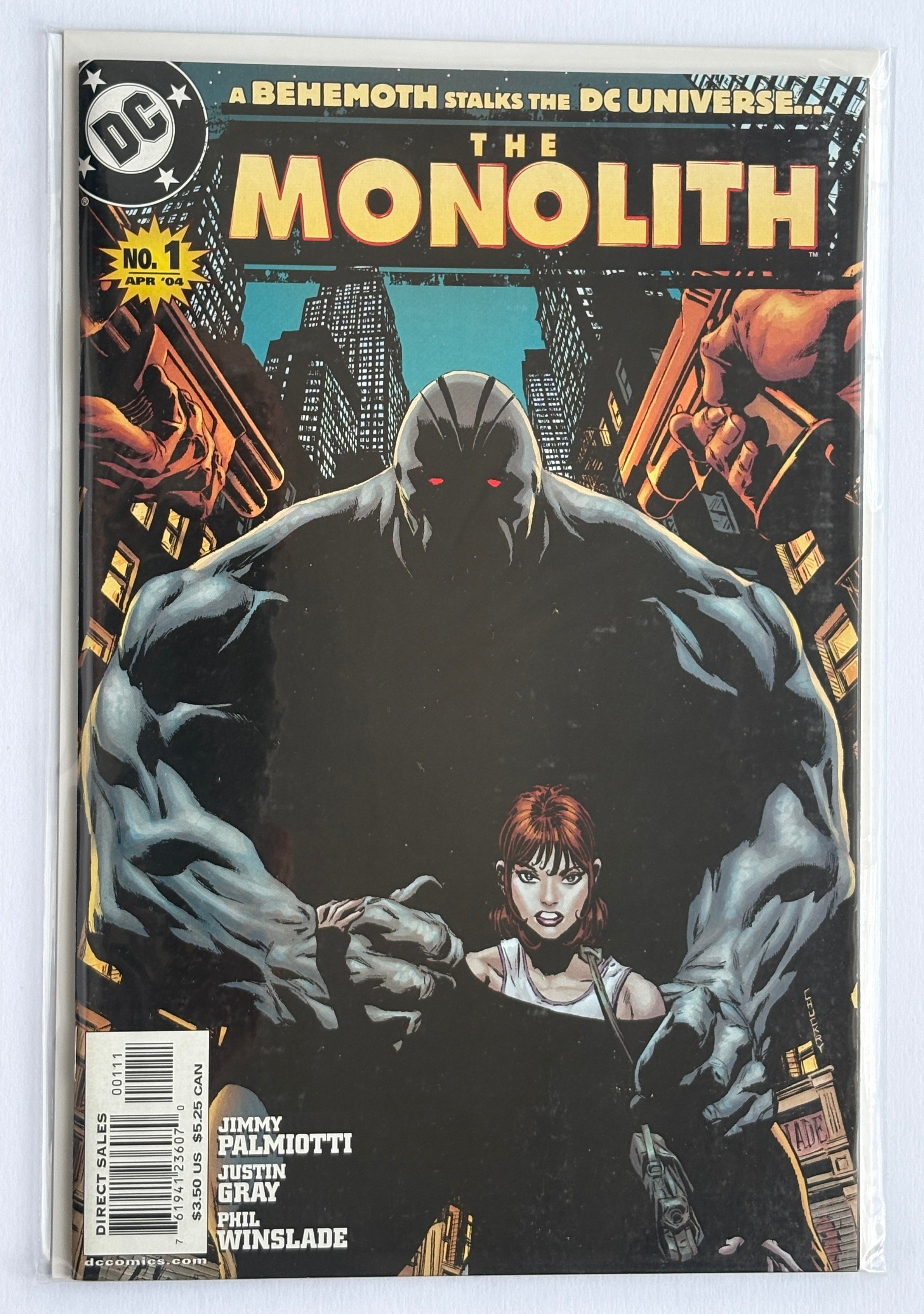 The Monolith #1 1st Printing 1st App The Monolith DC Comics April 2004 VF/NM 9.0