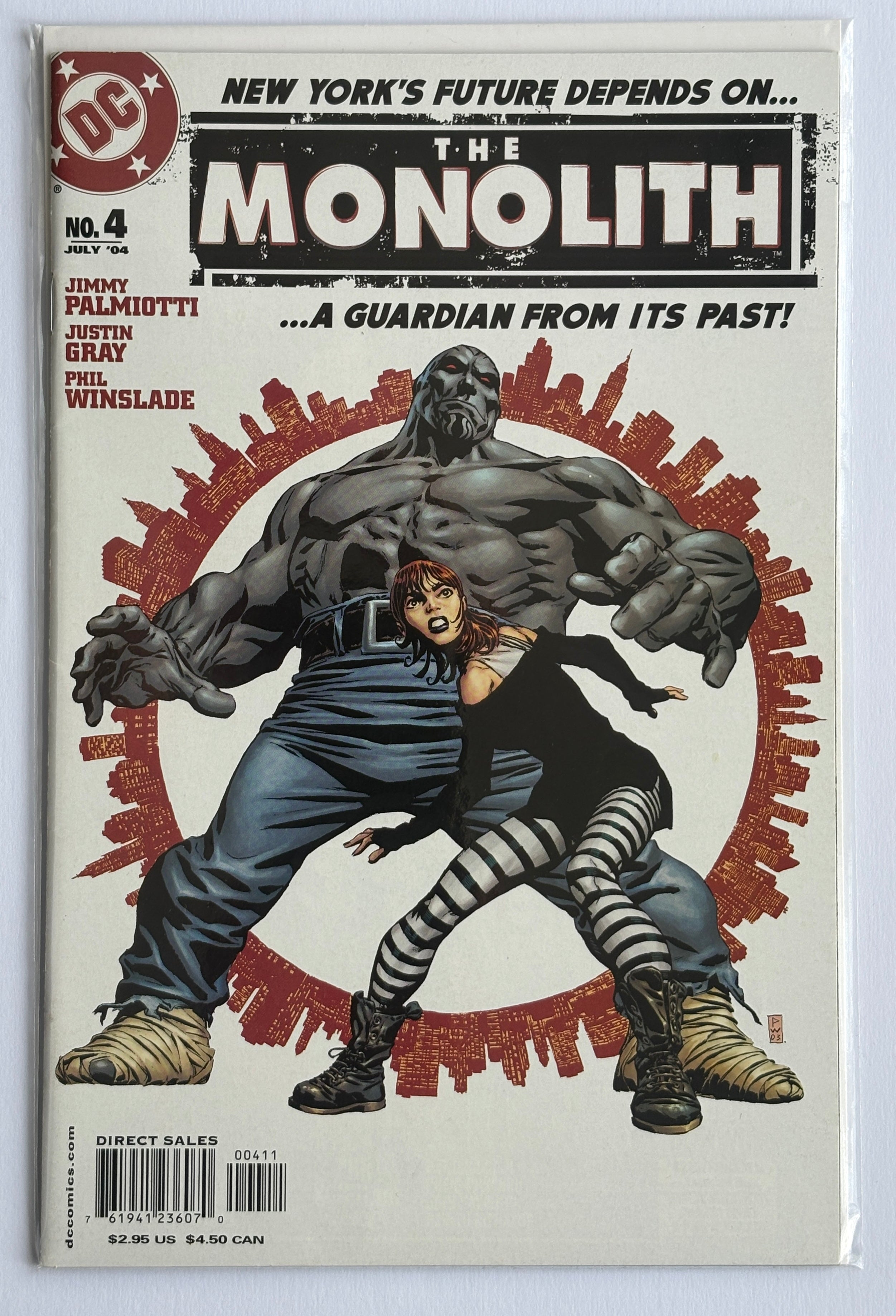 The Monolith #4 - 1st Printing - DC Comics July 2004 VF 8.0