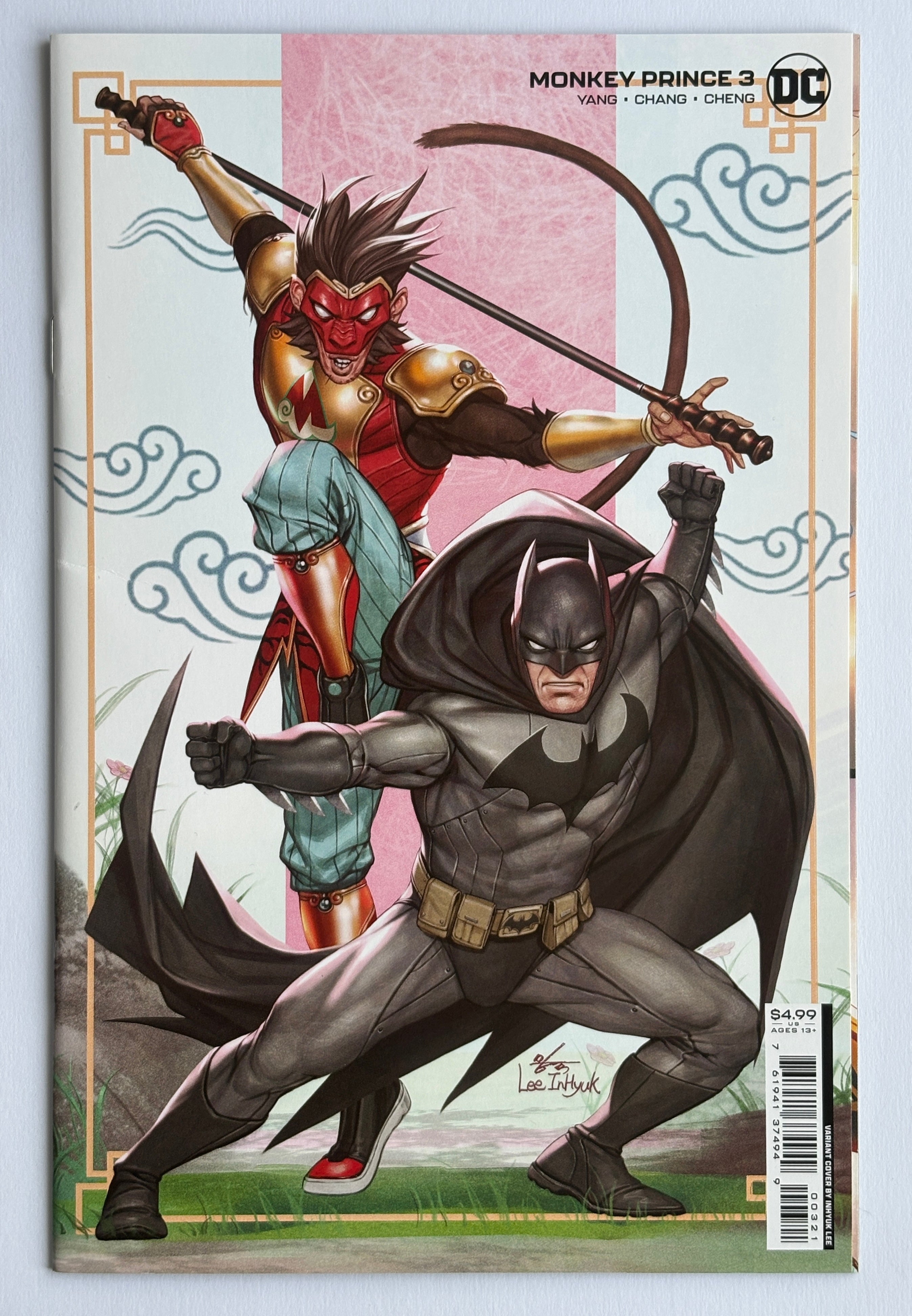 Monkey Prince #3 - Inyuk Lee Variant Cover DC Comics June 2022 VF+ 8.5