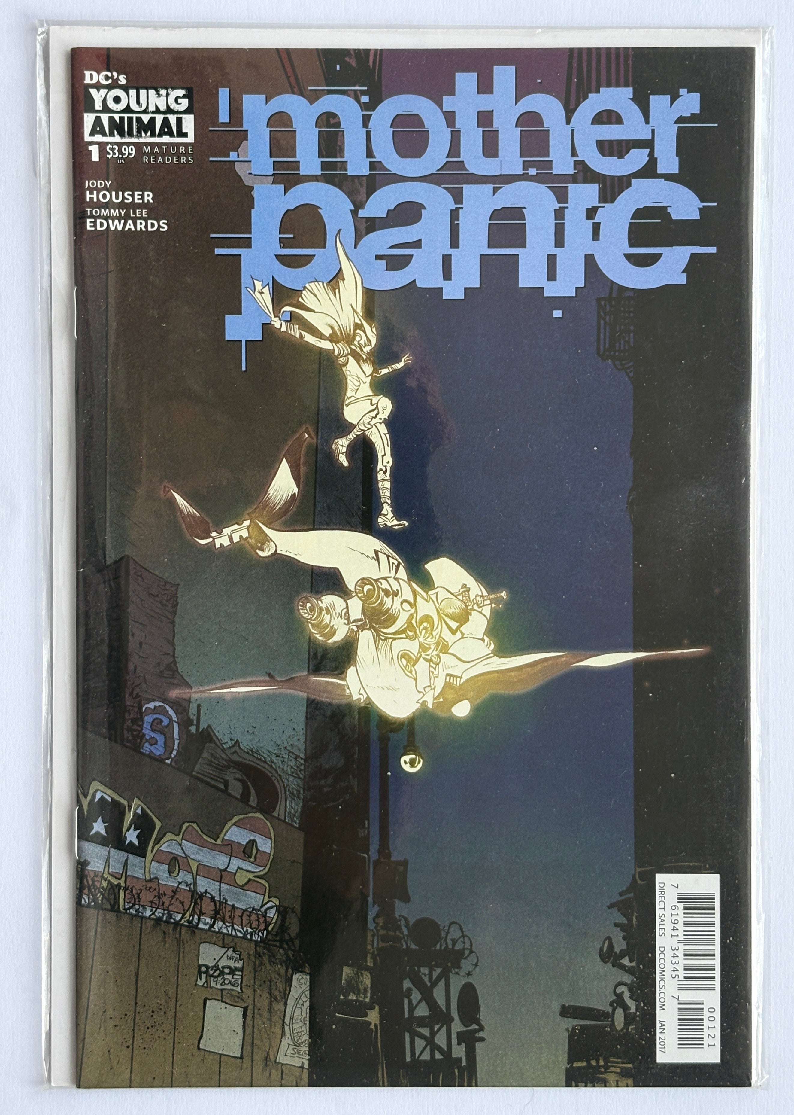Mother Panic #1 - 1st Printing Cover B - DC Comics January 2017 VF+ 8.5
