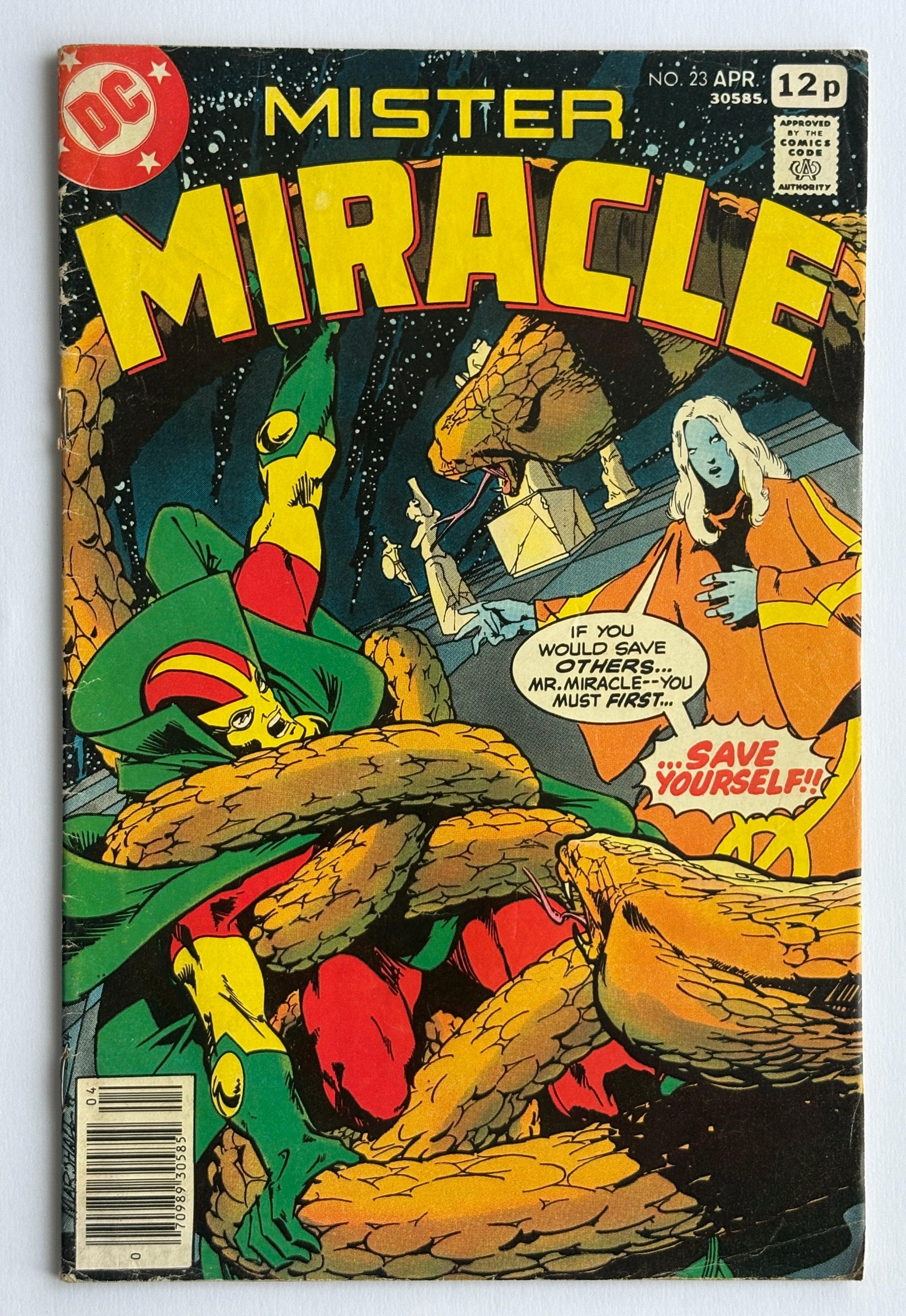 Mister Miracle #23 - DC Comics UK Variant - April 1978 VG 4.0