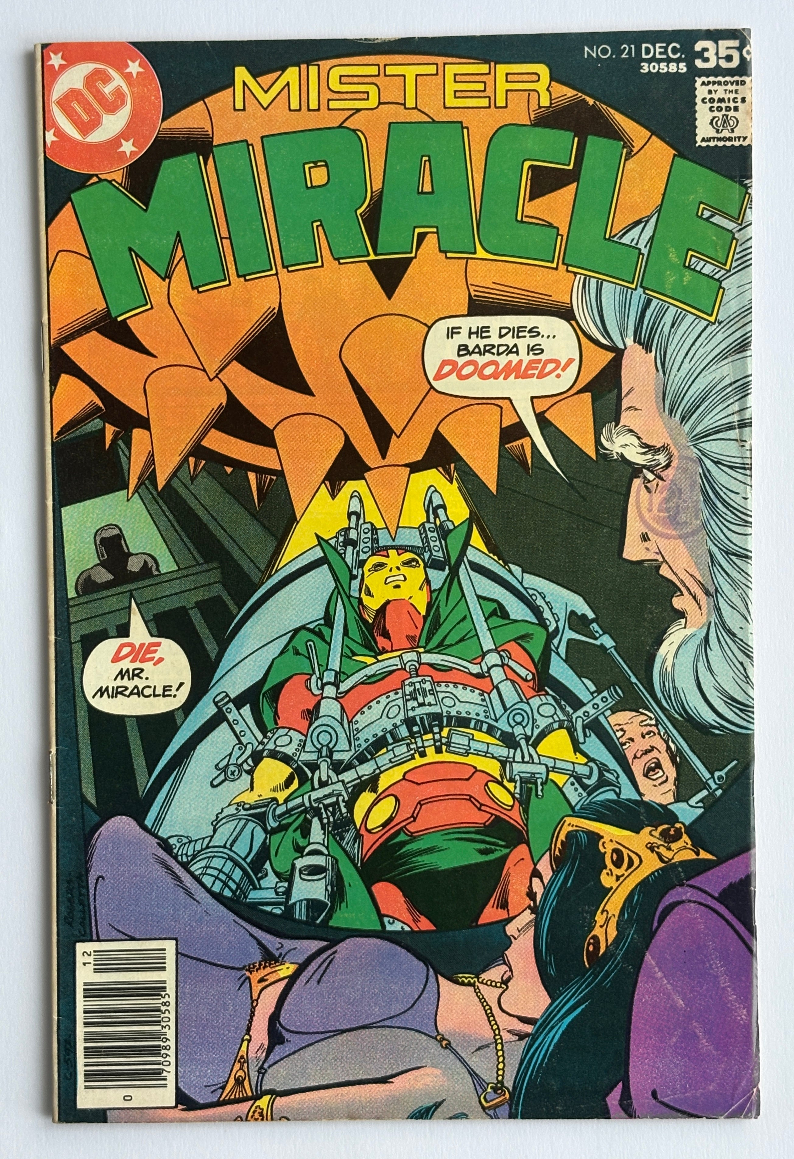 Mister Miracle #21 - DC Comics - December 1977 FN 6.0