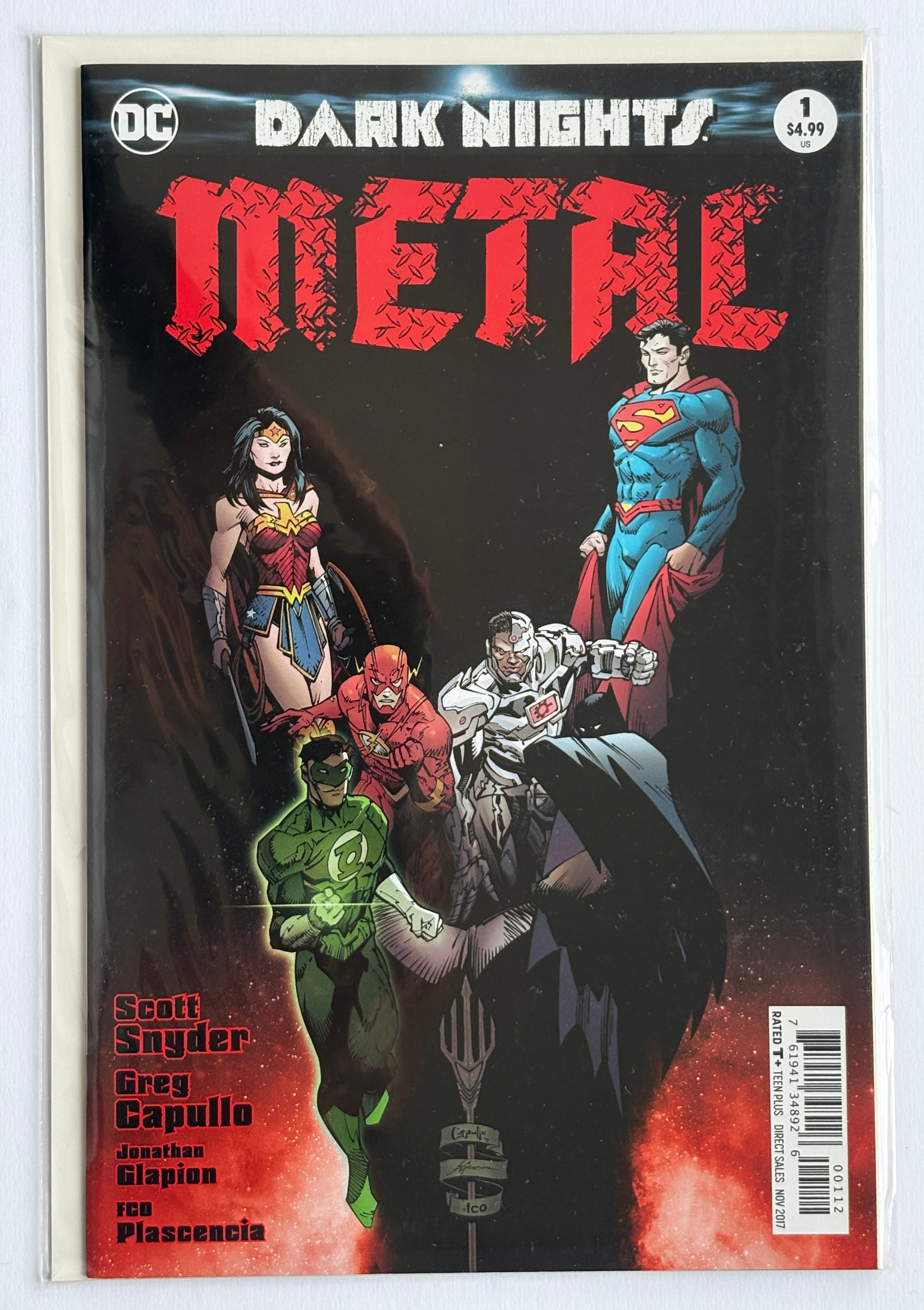 Dark Nights Metal #1 - 2nd Printing - DC Comics November 2017 - VF/NM 9.0