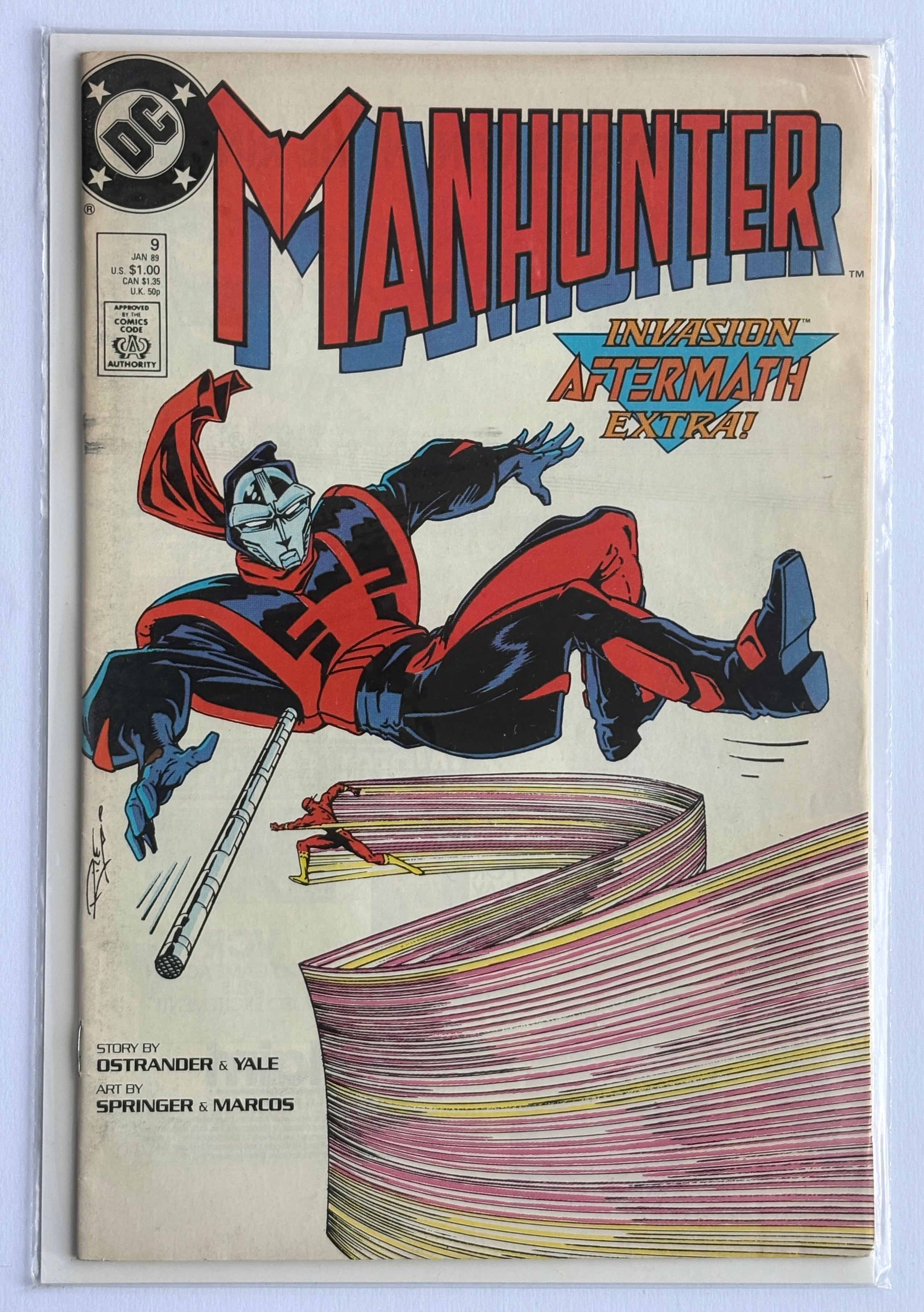 Manhunter #9 - DC Comics - January 1989 FN 6.0