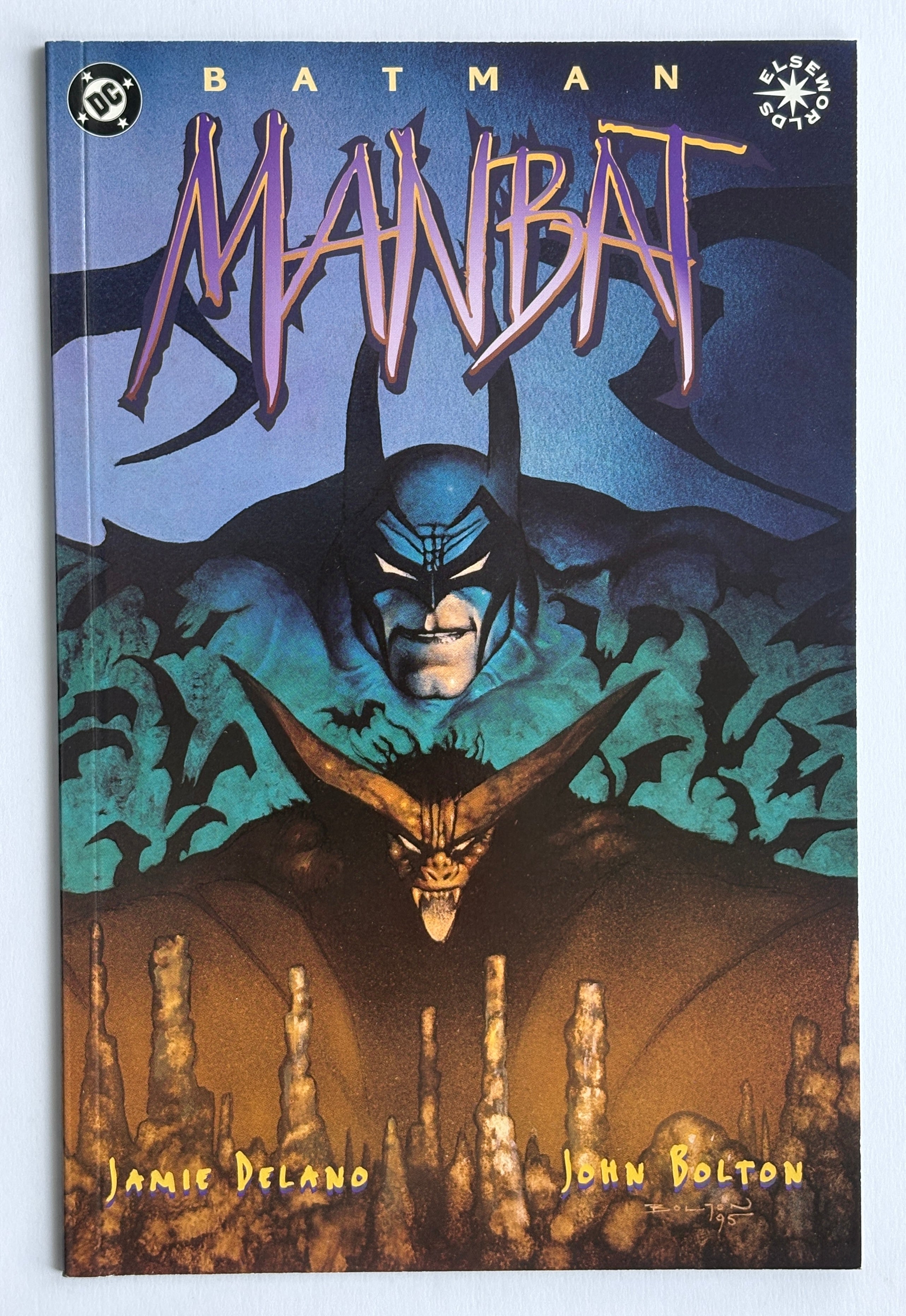 Batman: Manbat #3 (3 of 3) DC Comics December 1995 VF+ 8.5