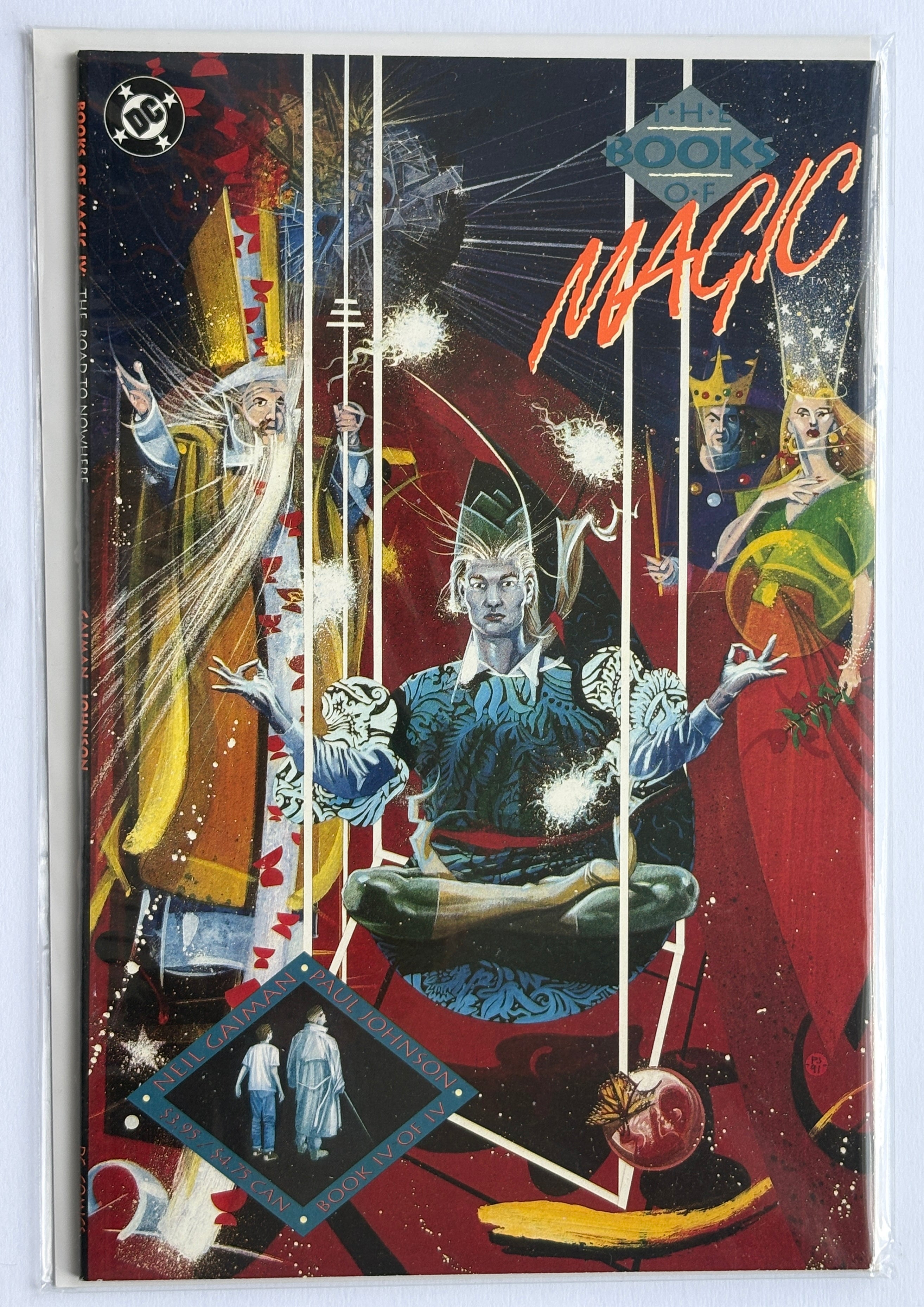 The Books of Magic #4 (4 of 4) Neil Gaiman Charles Vess 1991 VF/NM 9.0