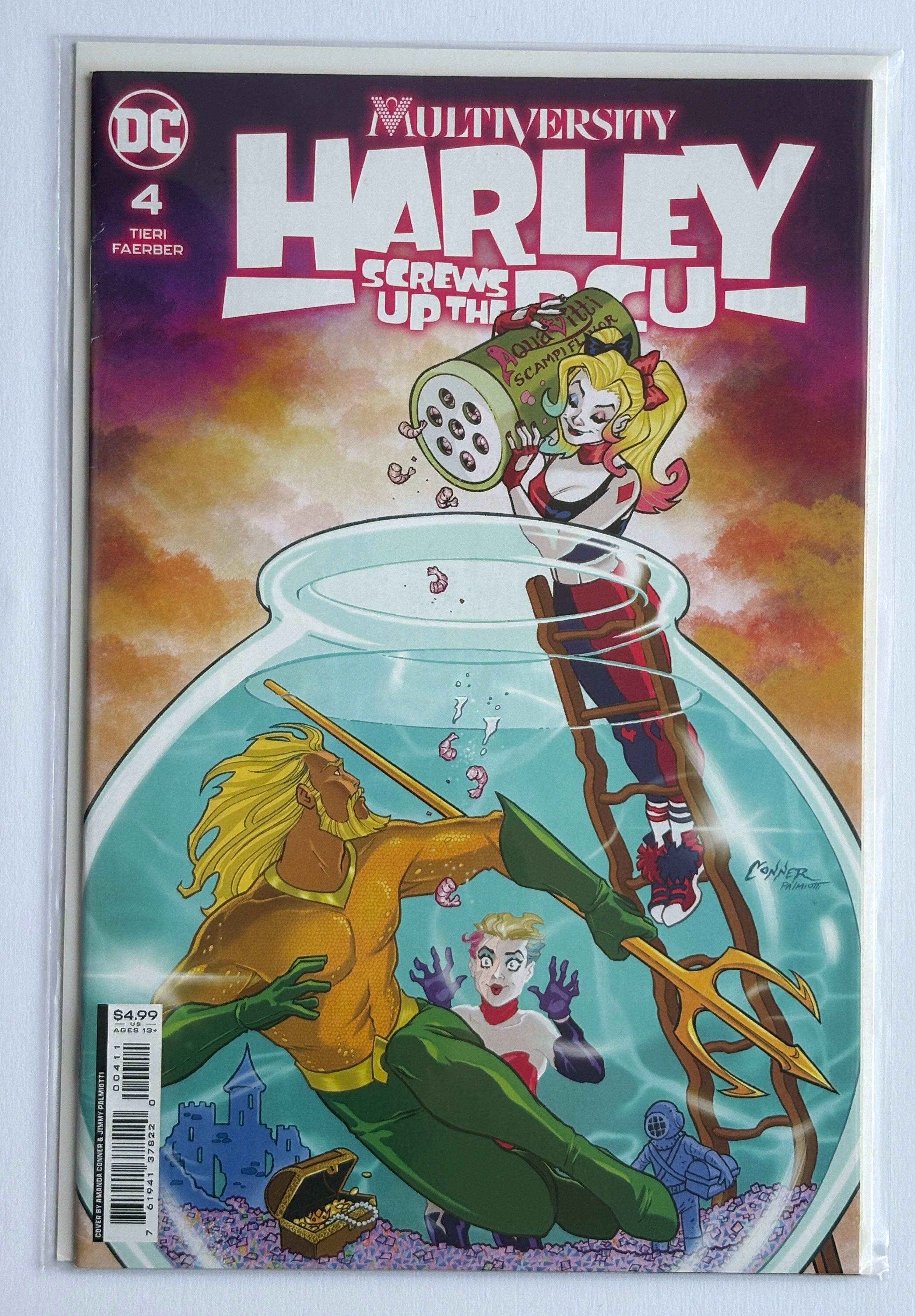 Multiversity: Harley Screws Up the DCU #4 - DC Comics August 2023 VF 8.0