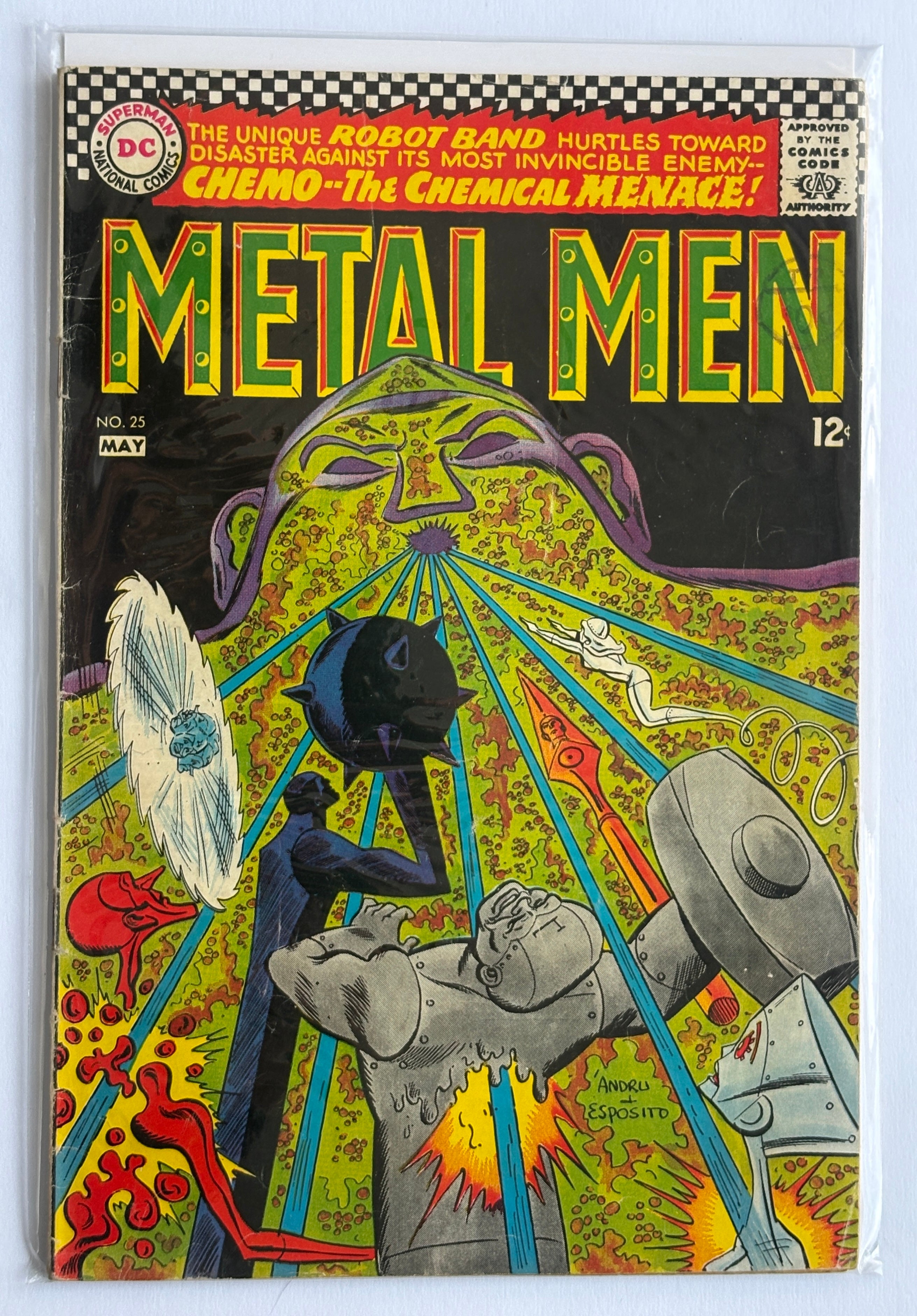 Metal Men #25 - DC Comics May 1967 VG 4.0