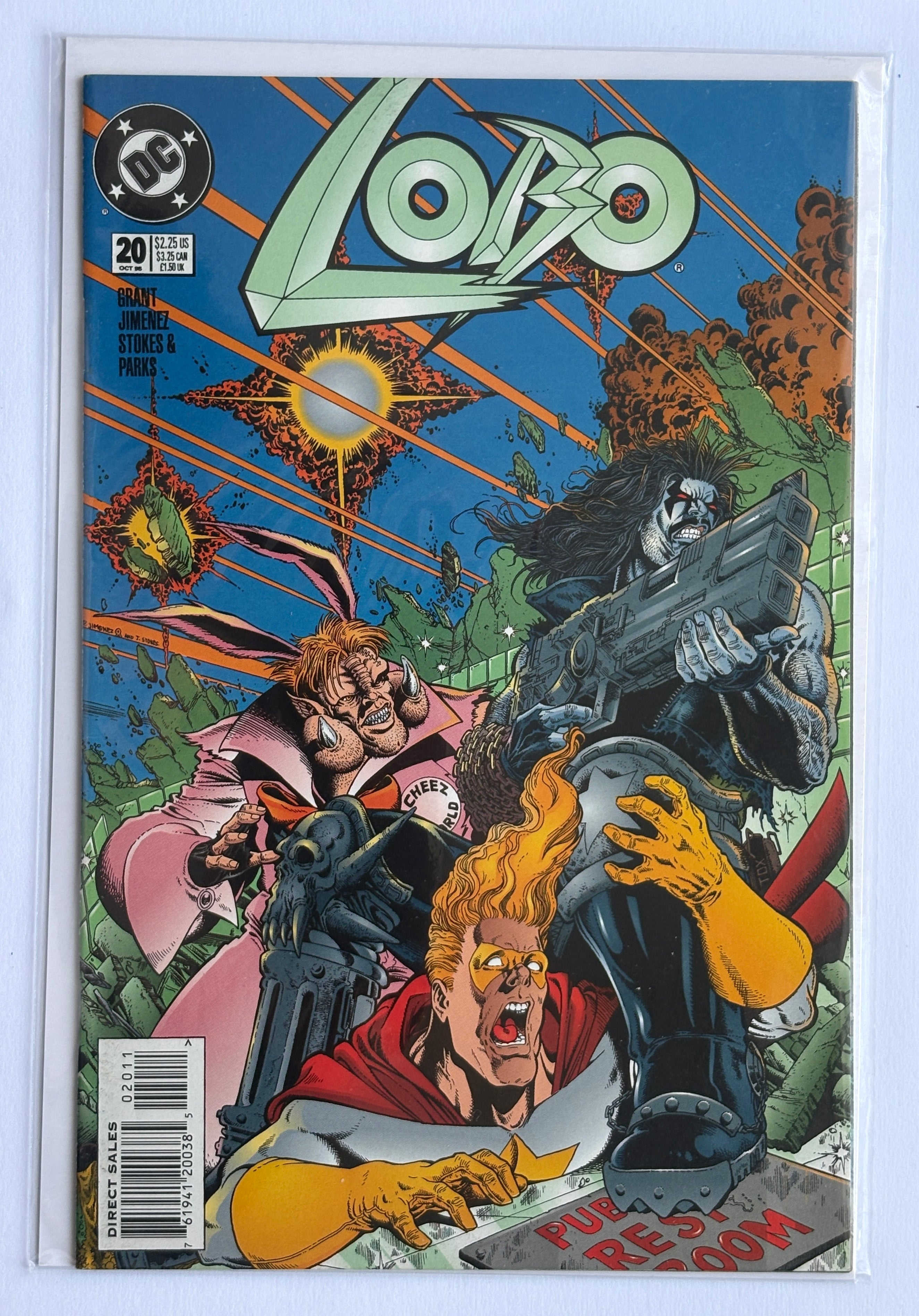 Lobo #20 - 1st Printing - DC Comics October 1995 VF/NM 9.0