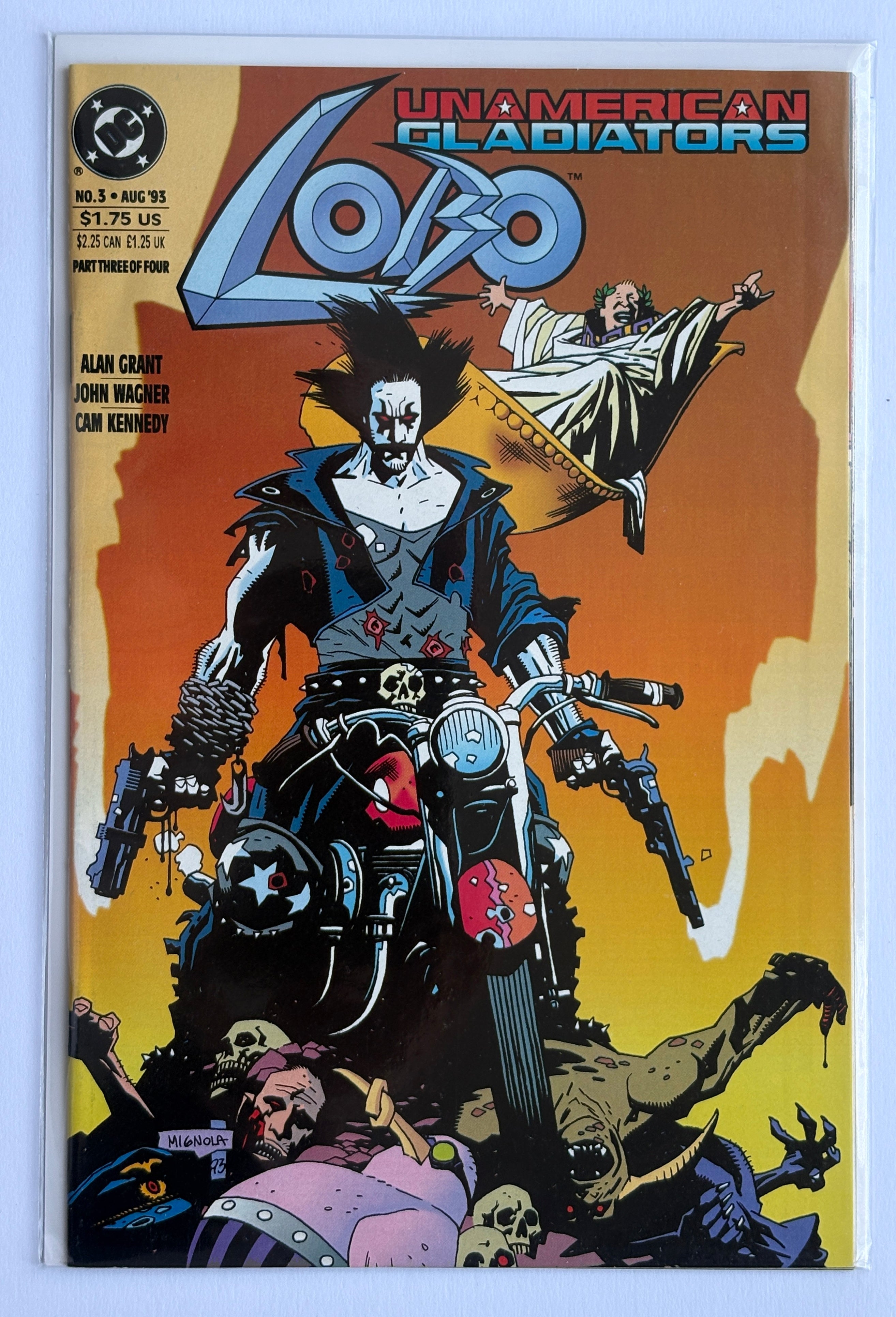 Lobo: UnAmerican Gladiators #3 - DC Comics August 1993 VF 8.0