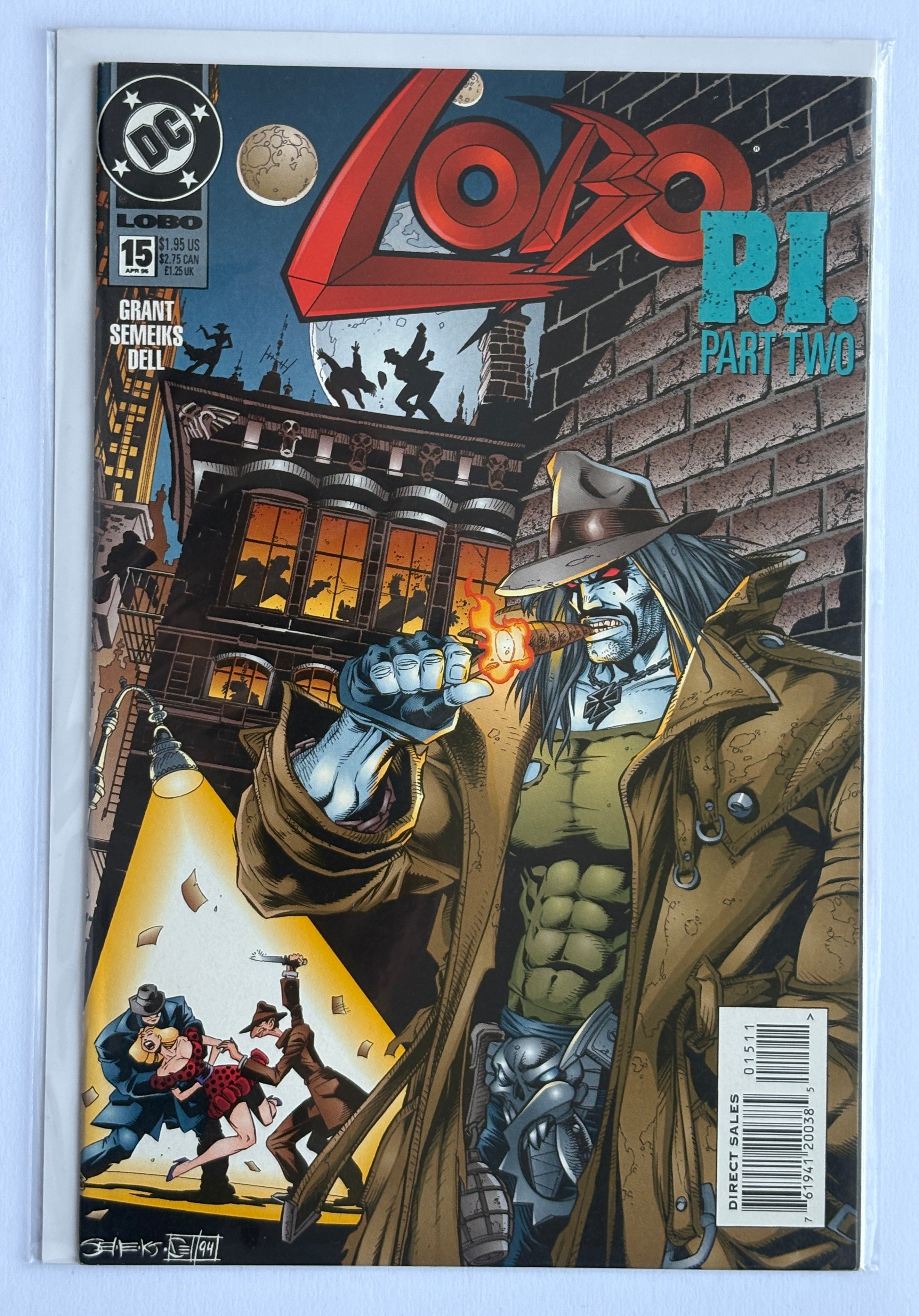 Lobo #15 - 1st Printing DC Comics April 1995 VF- 7.5