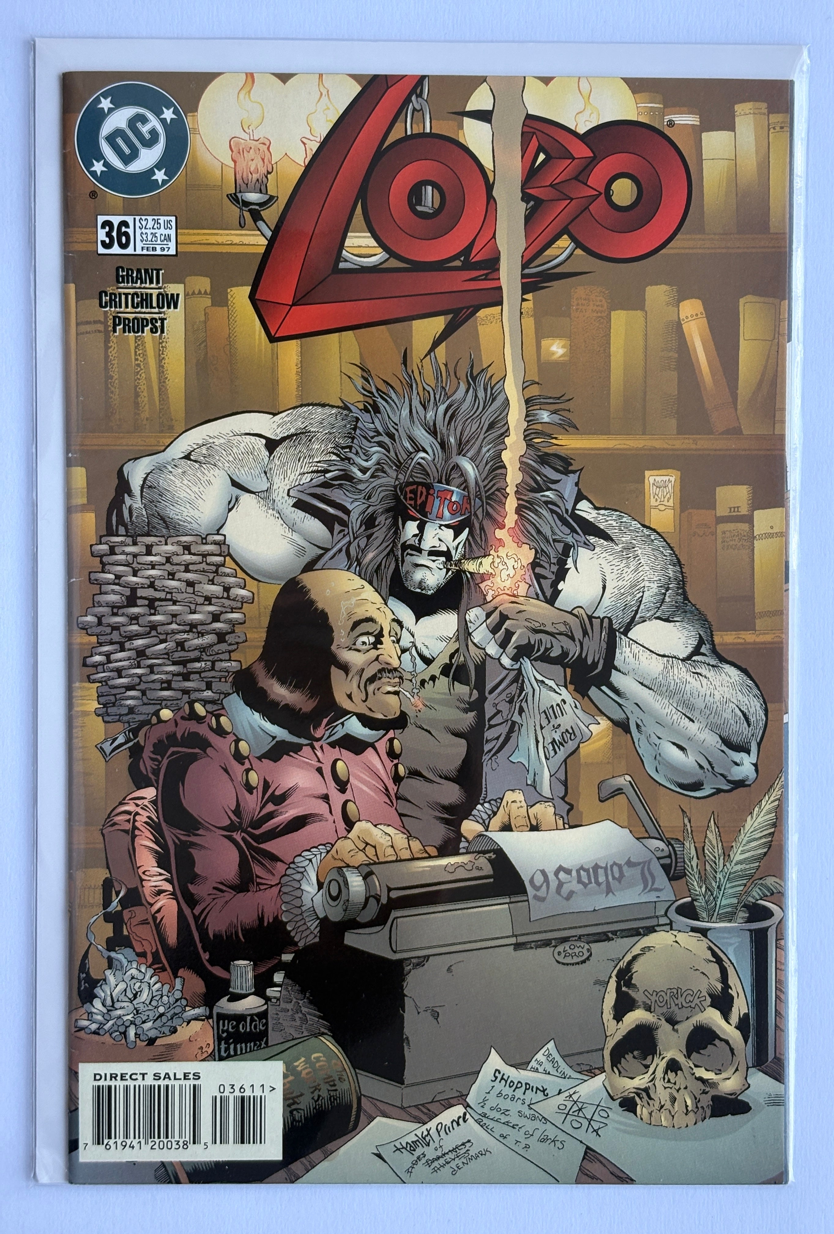 Lobo #36 - 1st Printing DC Comics February 1997 F/VF 7.0
