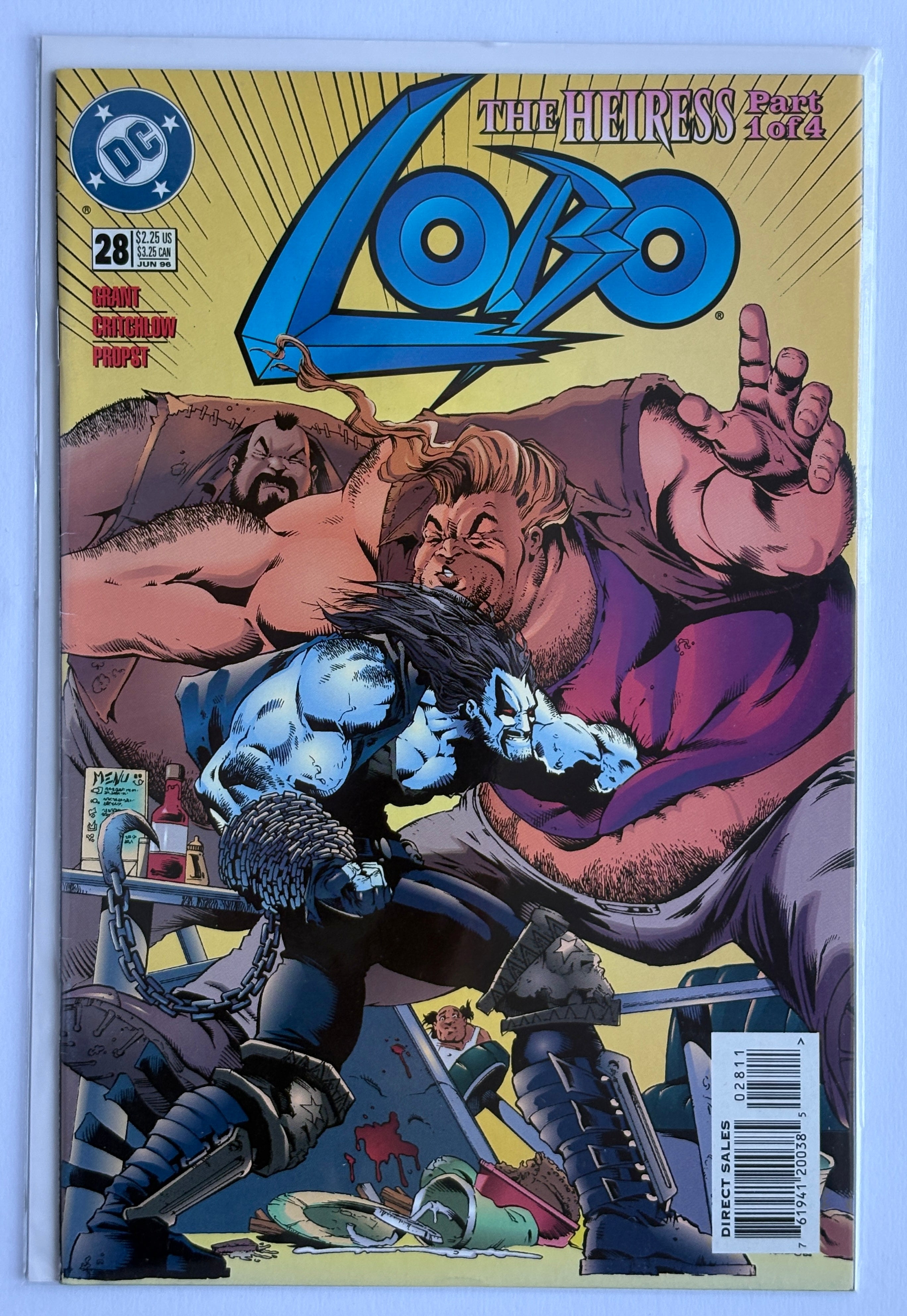 Lobo #28 - 1st Printing DC Comics June 1996 F/VF 7.0