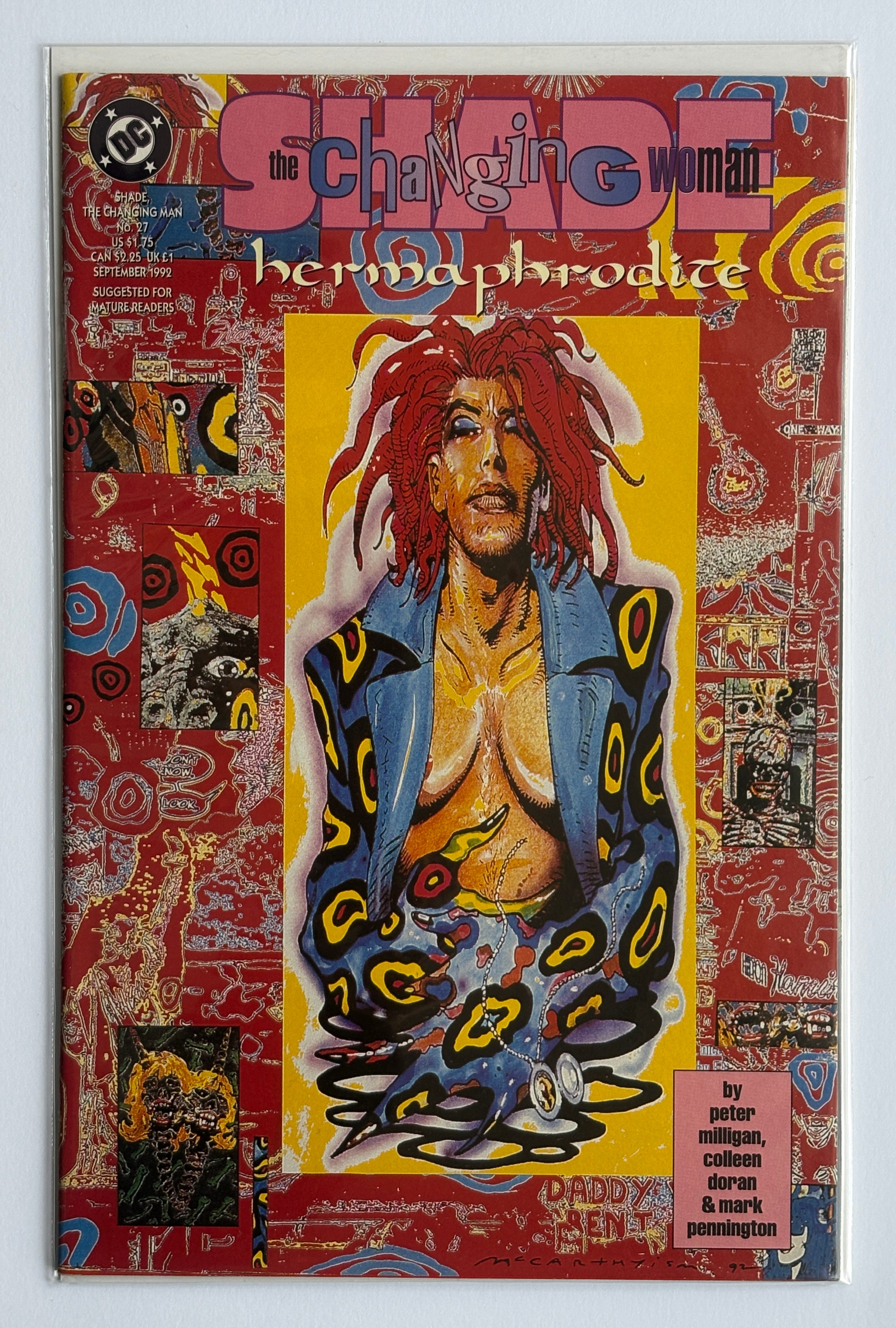 Shade, the Changing Man #27 - DC Comics September 1992 VF+ 8.5