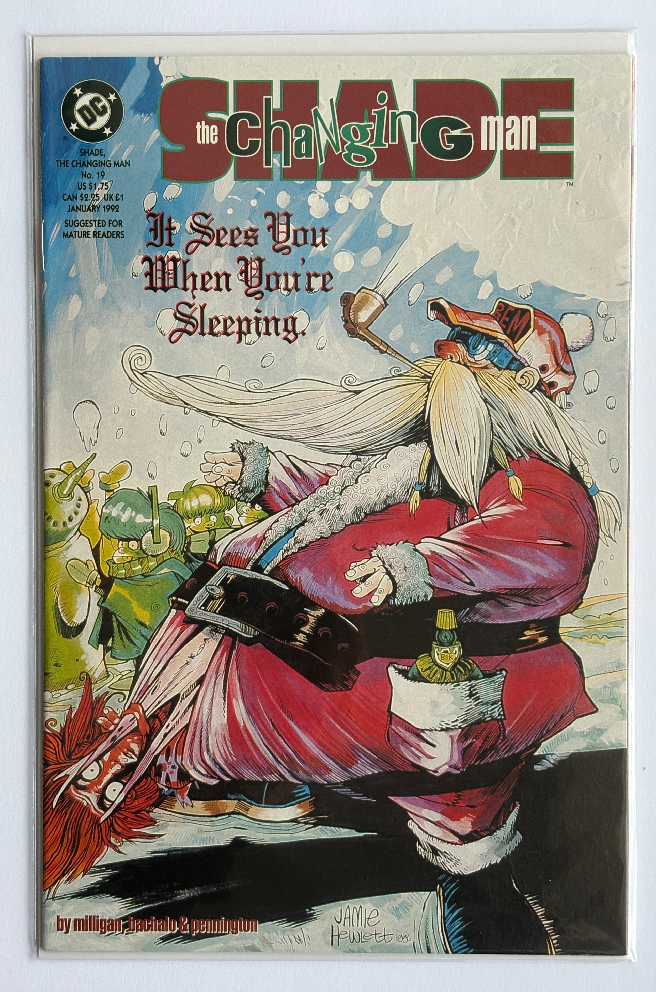 Shade, the Changing Man #19 - DC Comics January 1992 VF/NM 9.0