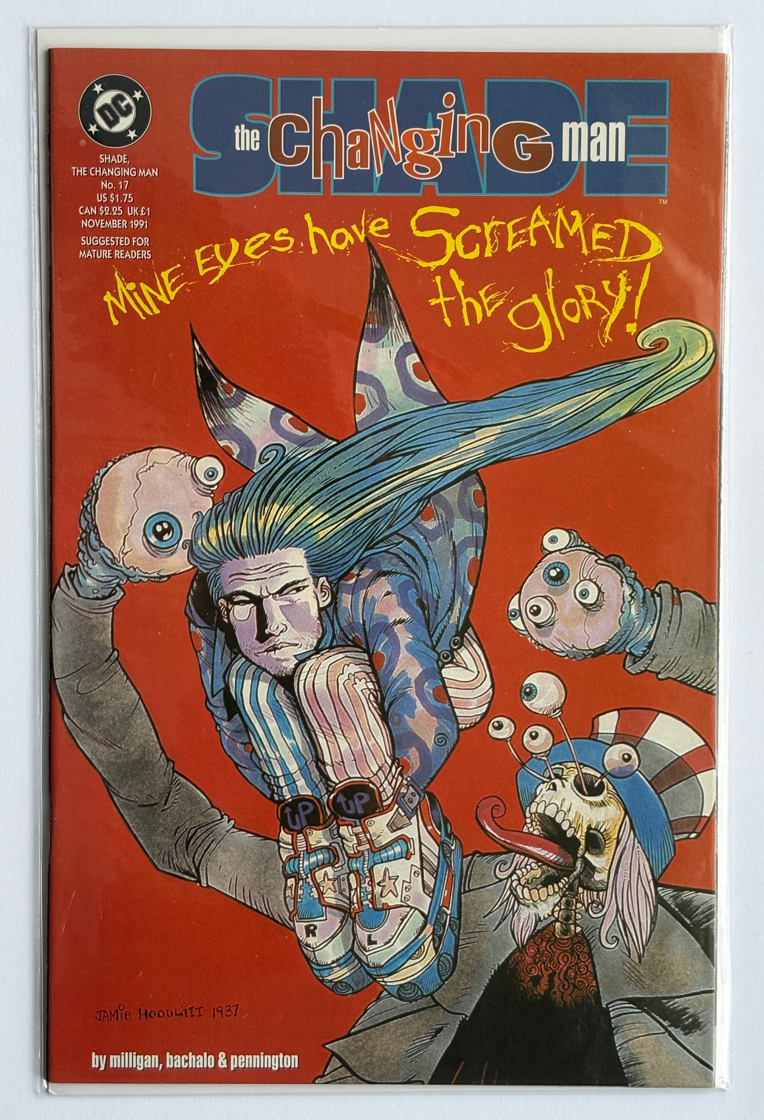 Shade, the Changing Man #17 - DC Comics November 1991 VF/NM 9.0