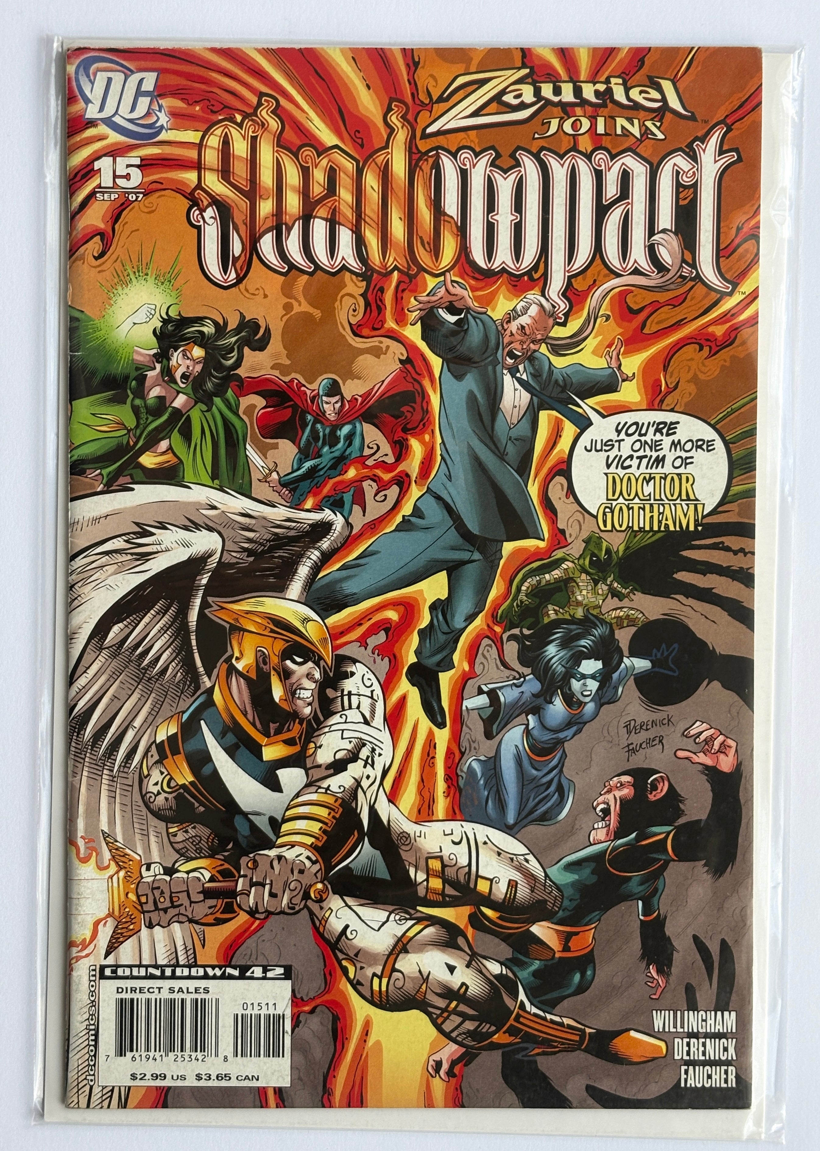 Shadowpact #15 - DC Comics September 2007 FN 6.0