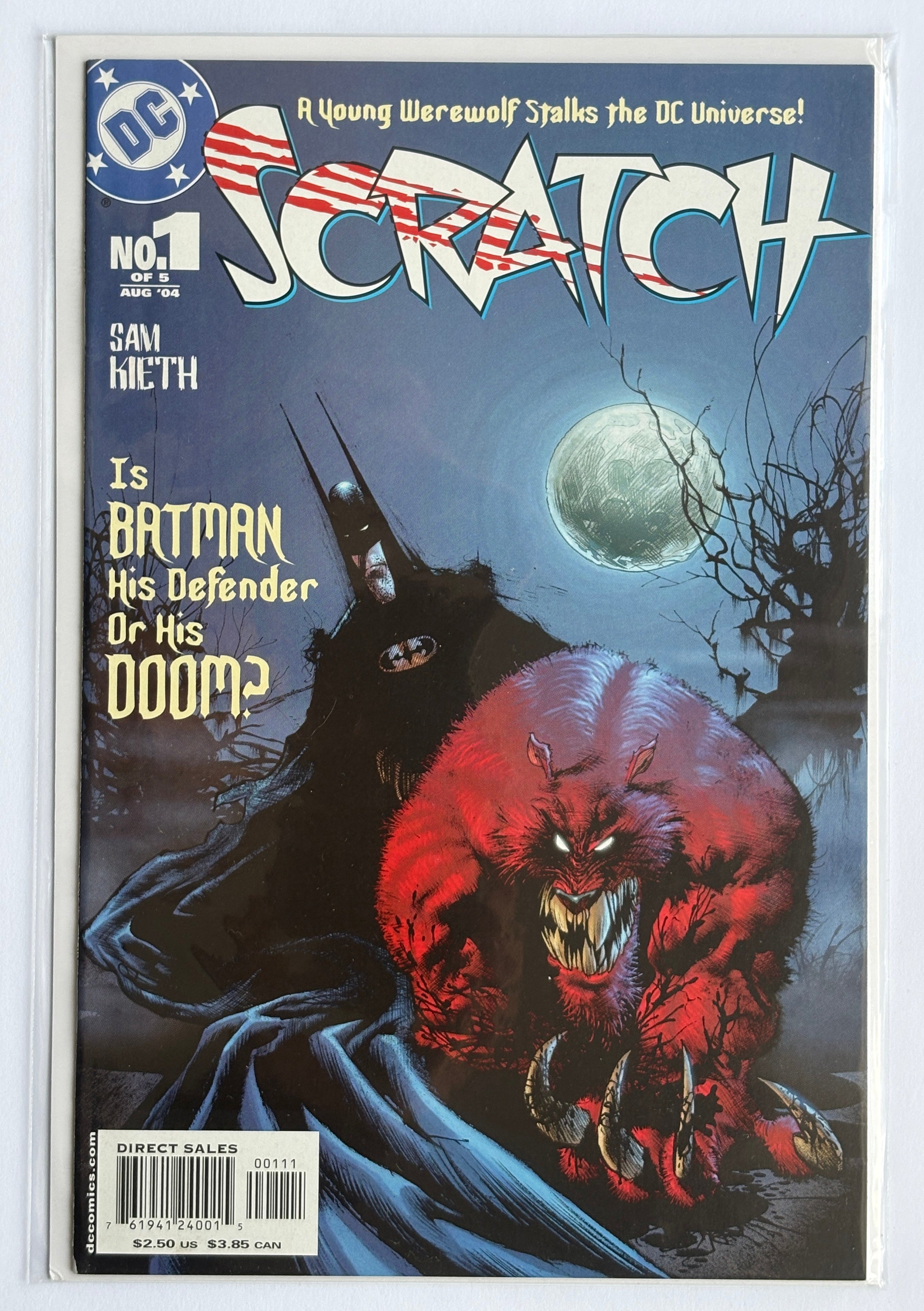 Scratch #1 - Batman - 1st Printing - DC Comics August 2004 VF/NM 9.0