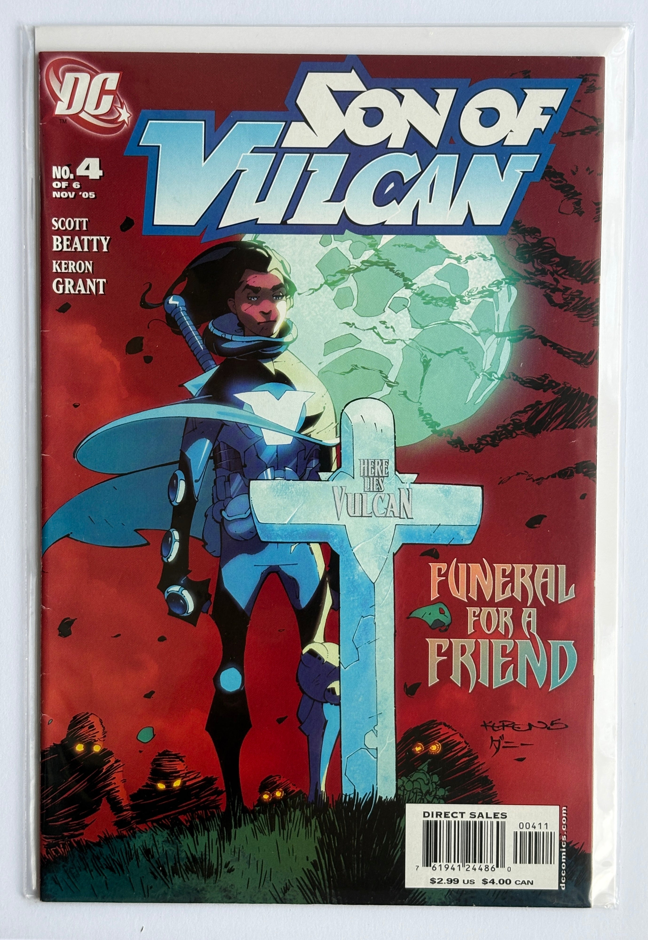 Son of Vulcan #4 (4 of 6) 1st Printing DC Comics November 2005 FN 6.0