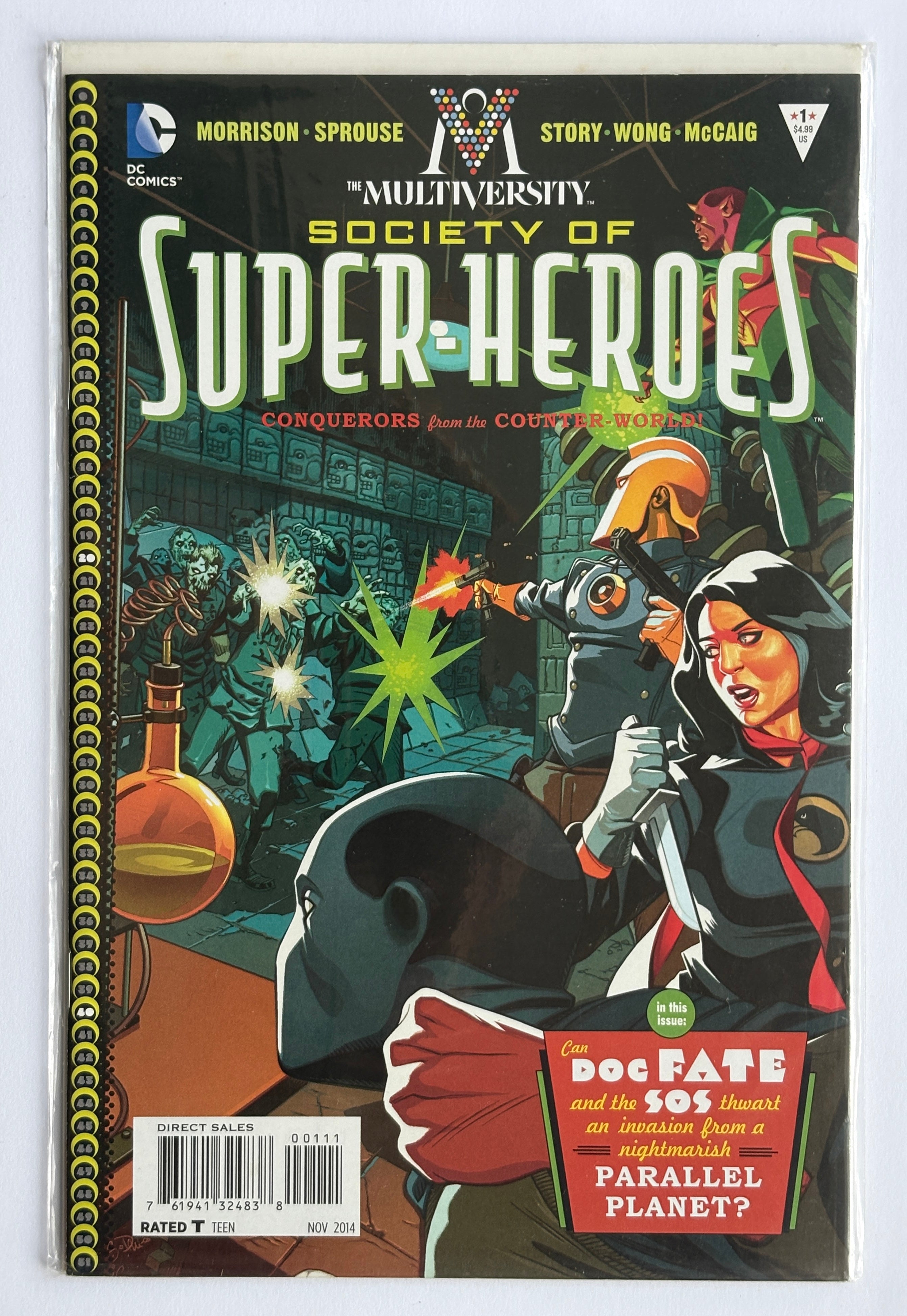 The Multiversity: The Society of Superheroes #1 - DC November 2014 VF 8.0