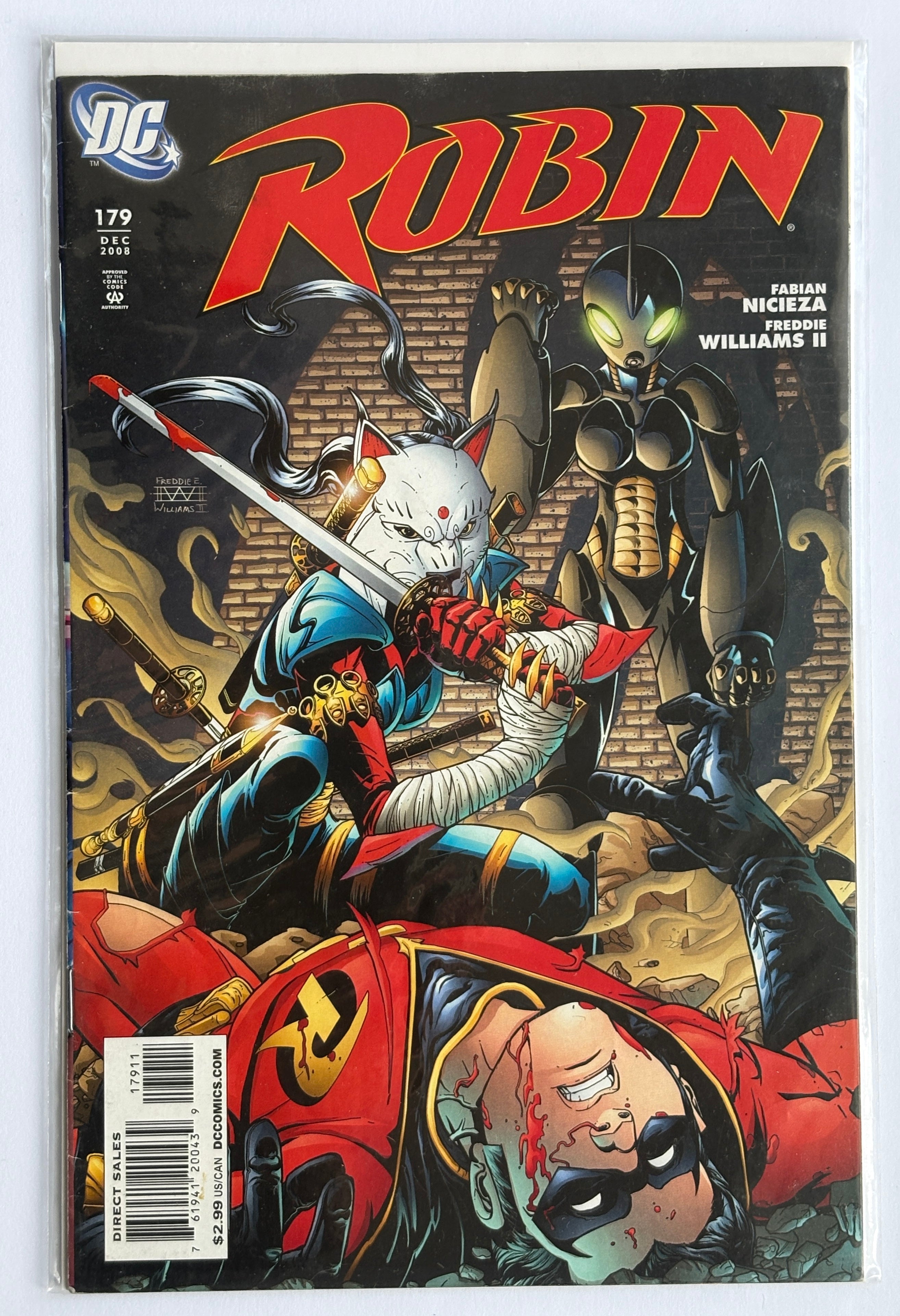 Robin #179 - DC Comics - December 2008 VG/FN 5.0