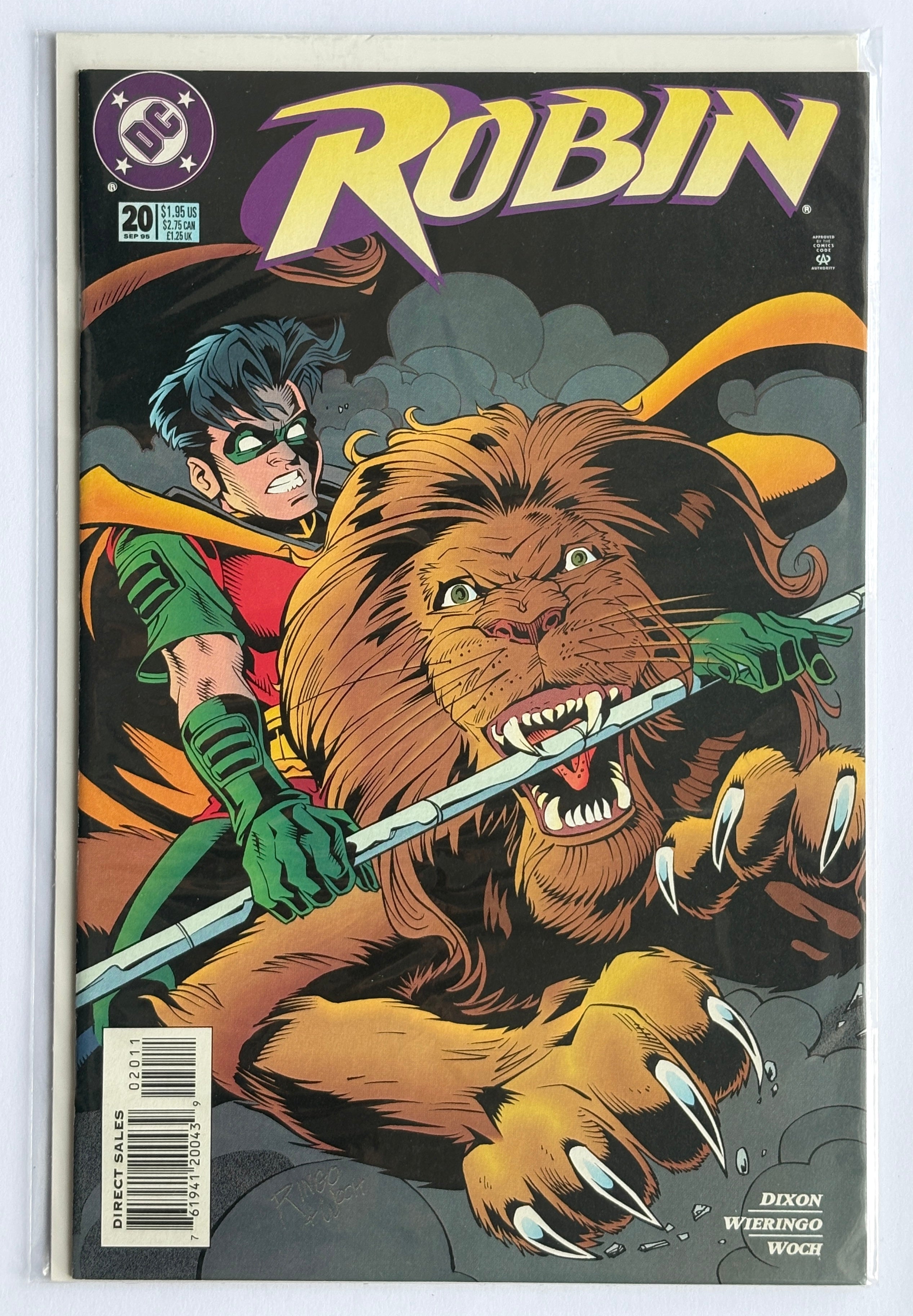 Robin #20 - 1st Printing - DC Comics - September 1995 VF/NM 9.0