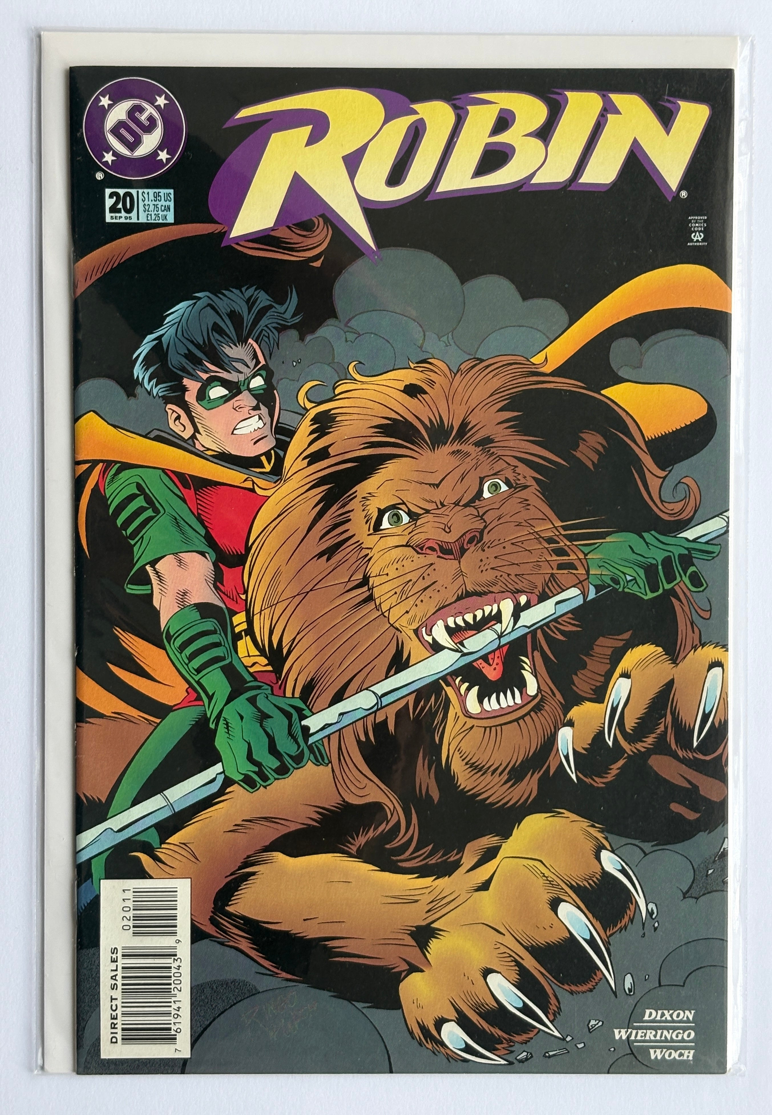 Robin #20 - 1st Printing - DC Comics - September 1995 VF- 7.5