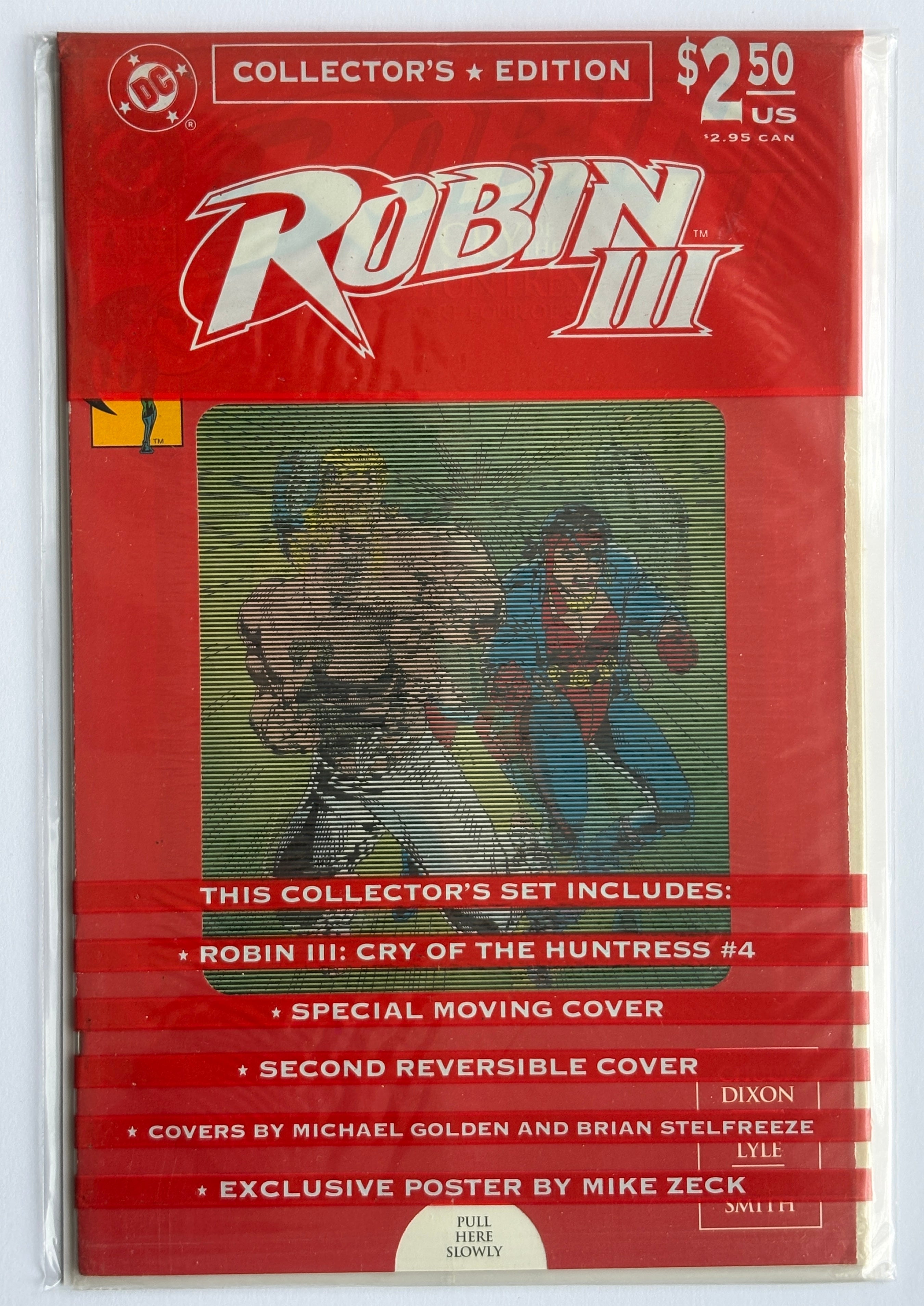 Robin III #4 - Collectors's Edition Polybag Sealed - DC February 1993